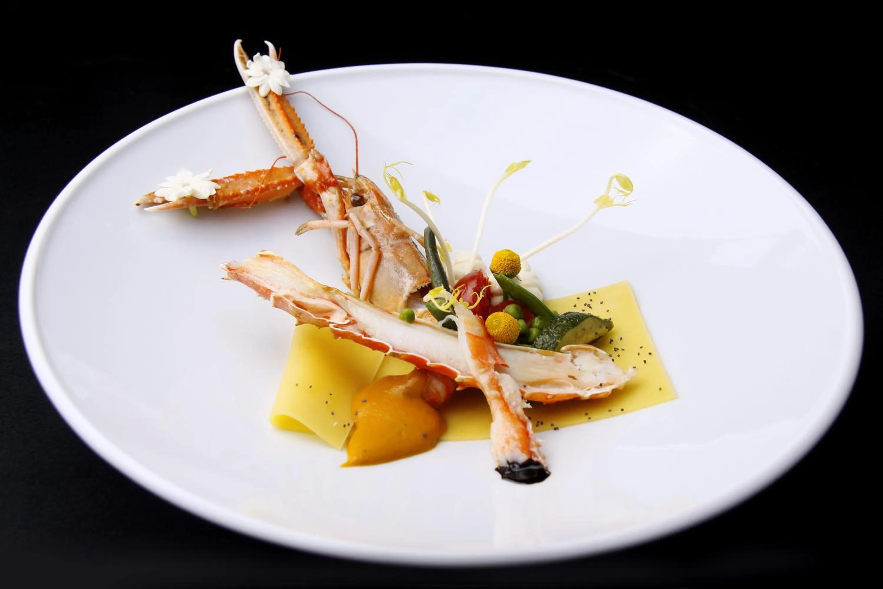 Food in Charmehotel Manoir Ogygia