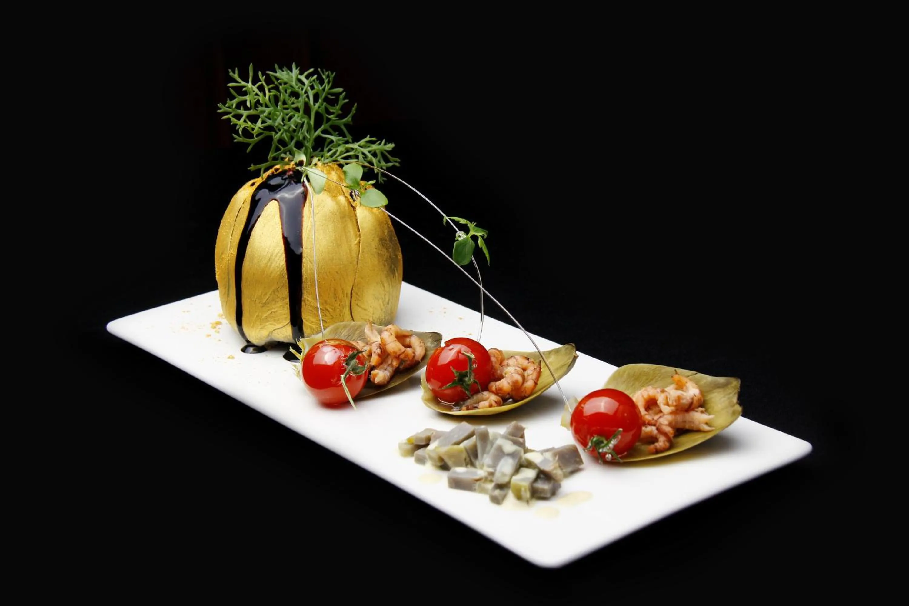 Food in Charmehotel Manoir Ogygia