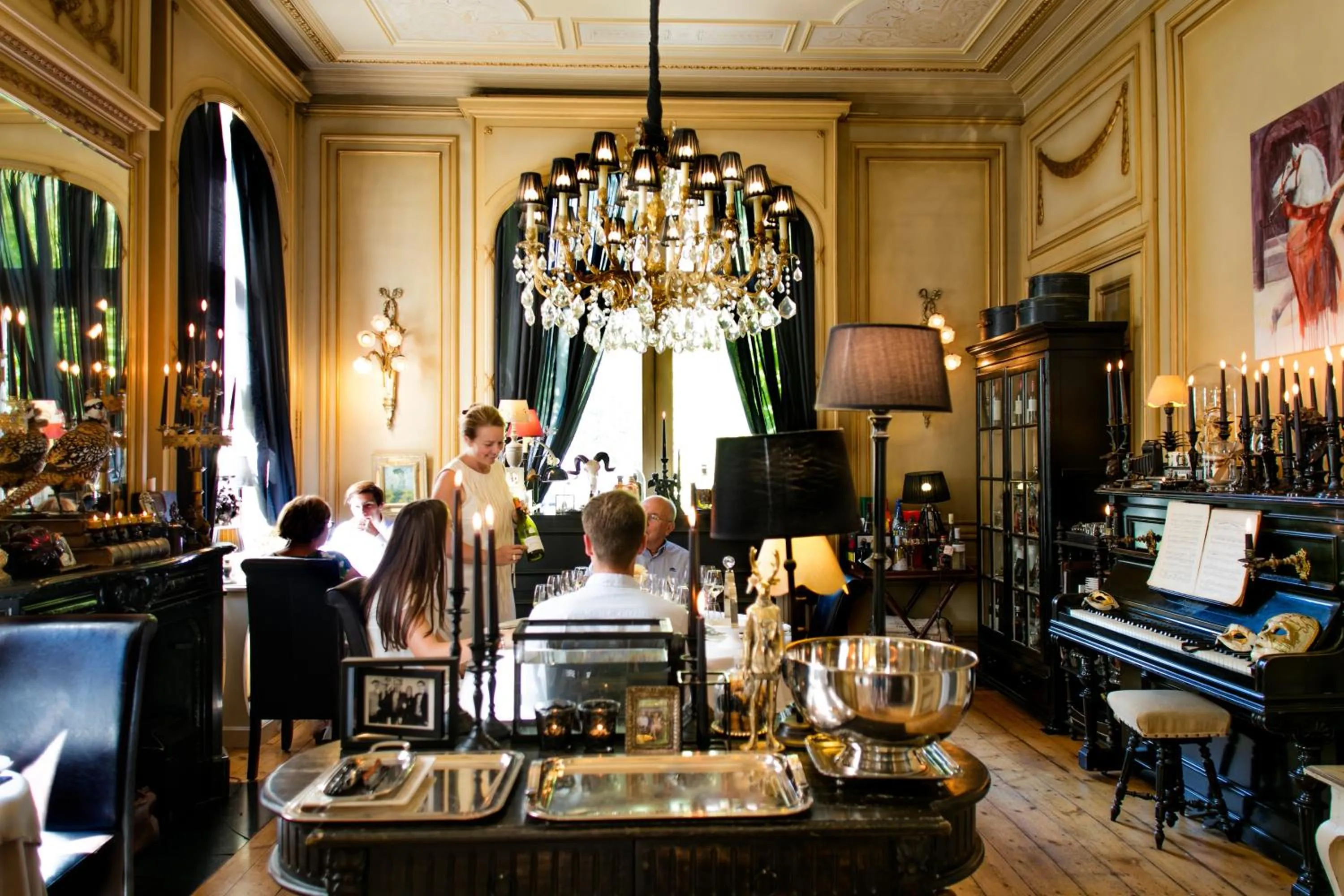 Dinner in Charmehotel Manoir Ogygia