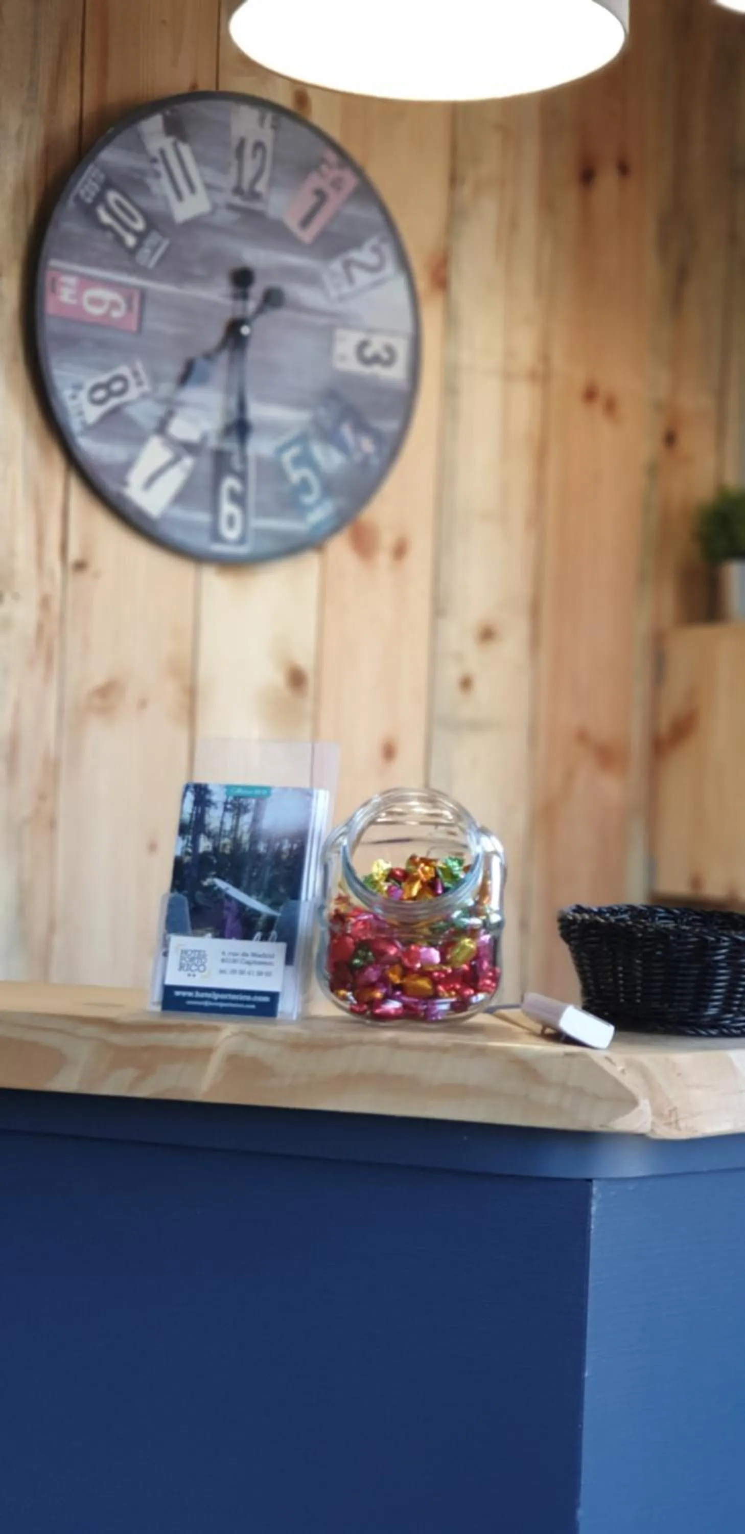 Lobby or reception in Hôtel La Baïne