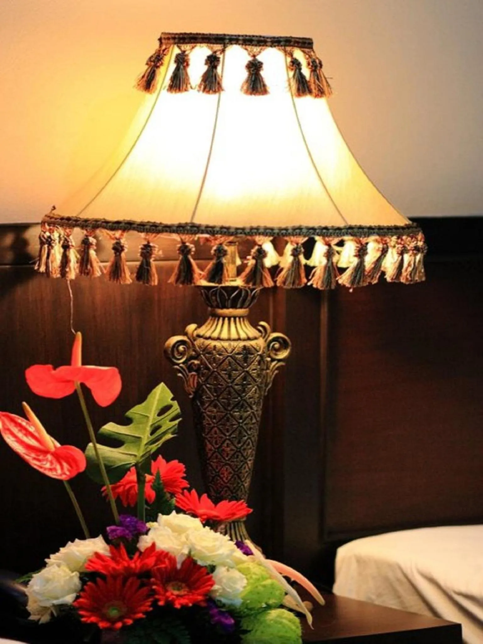 Decorative detail, Bed in Kong Garden View Resort Chiang Rai