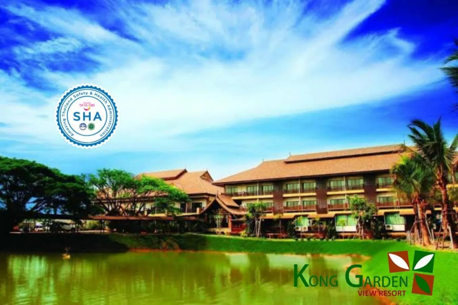 Lobby or reception in Kong Garden View Resort Chiang Rai