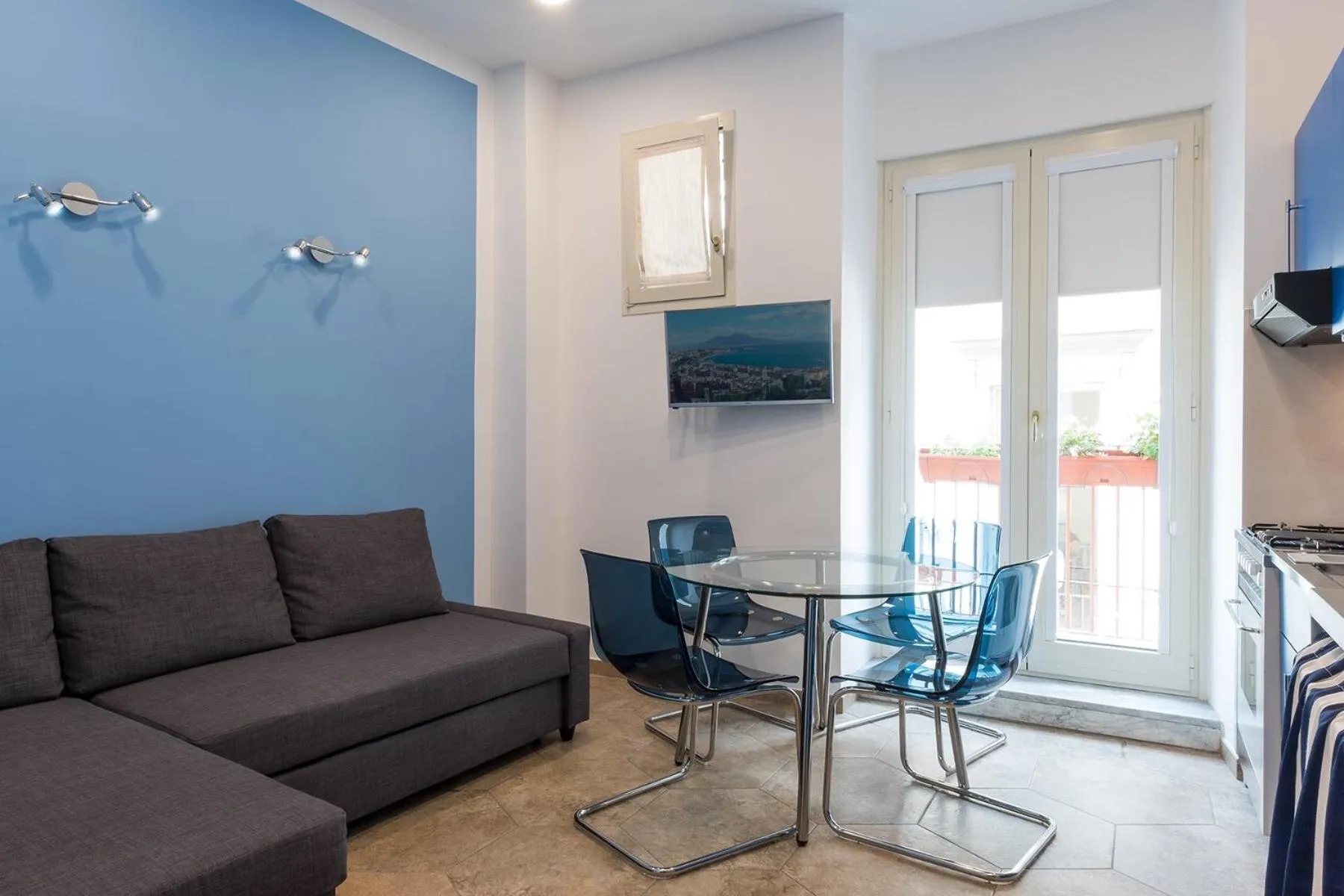 Seating area in B&B Monserrato