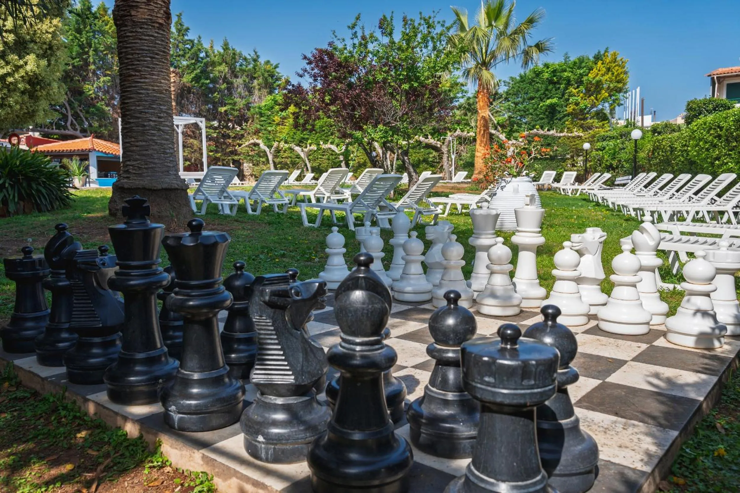 Garden in Pantheon Hotel