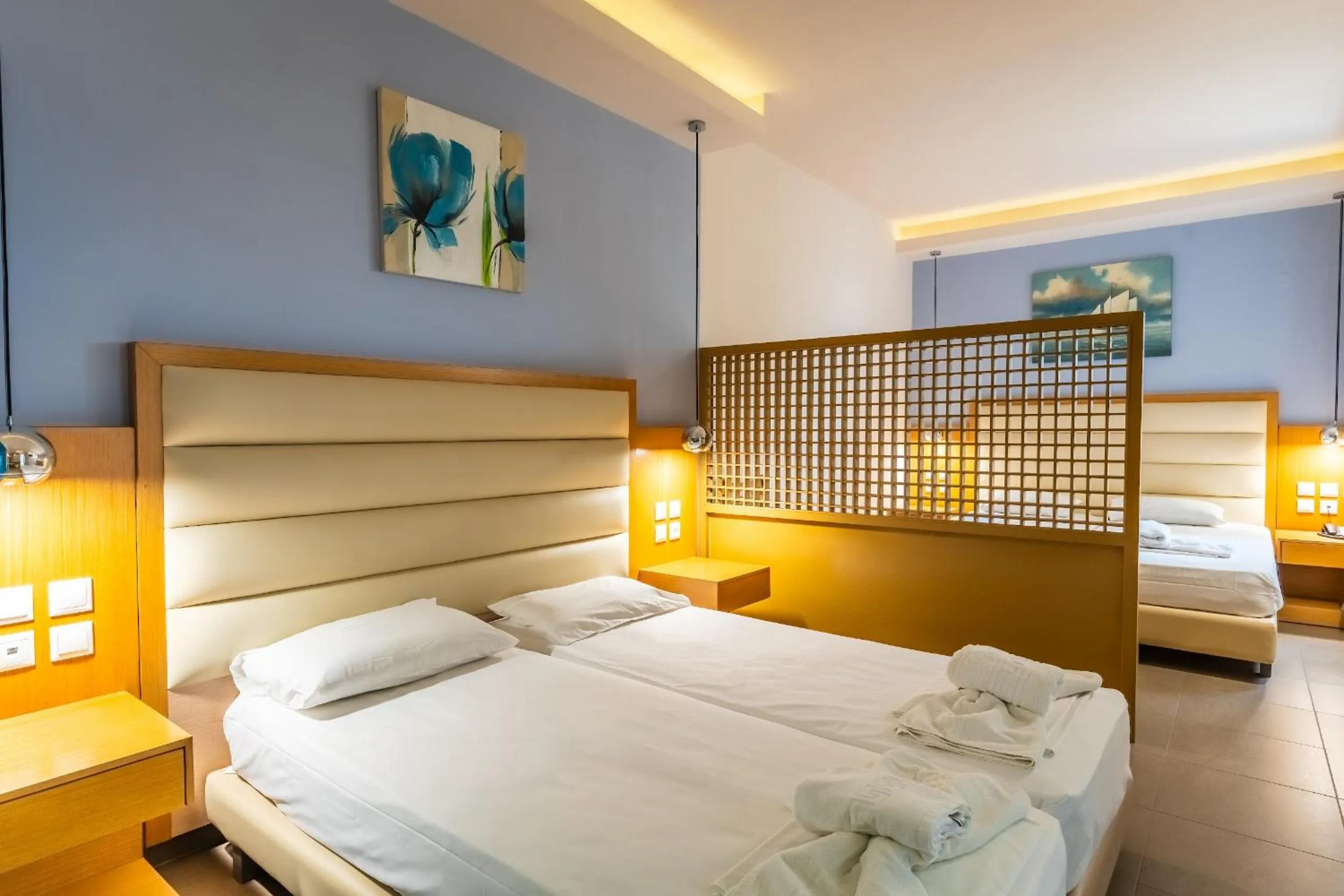 Bedroom, Bed in Pantheon Hotel