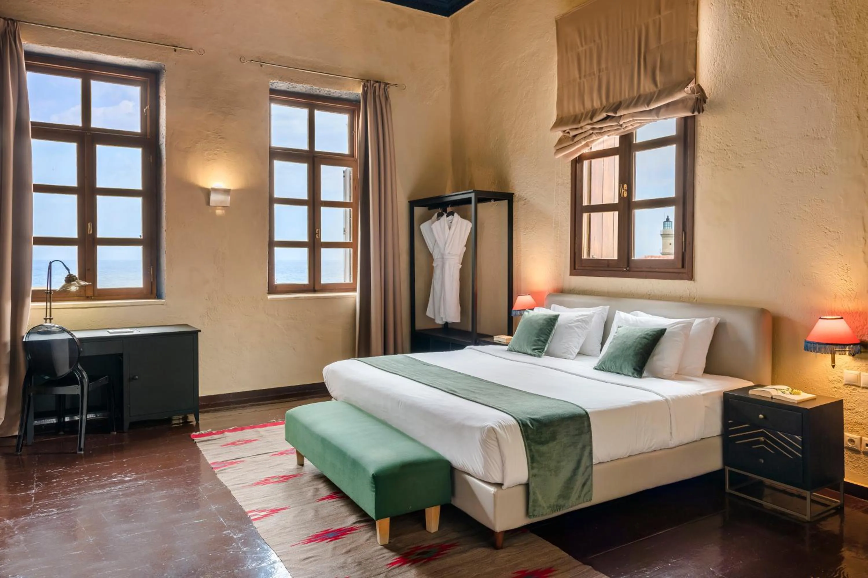 Bed in Alcanea Boutique Hotel