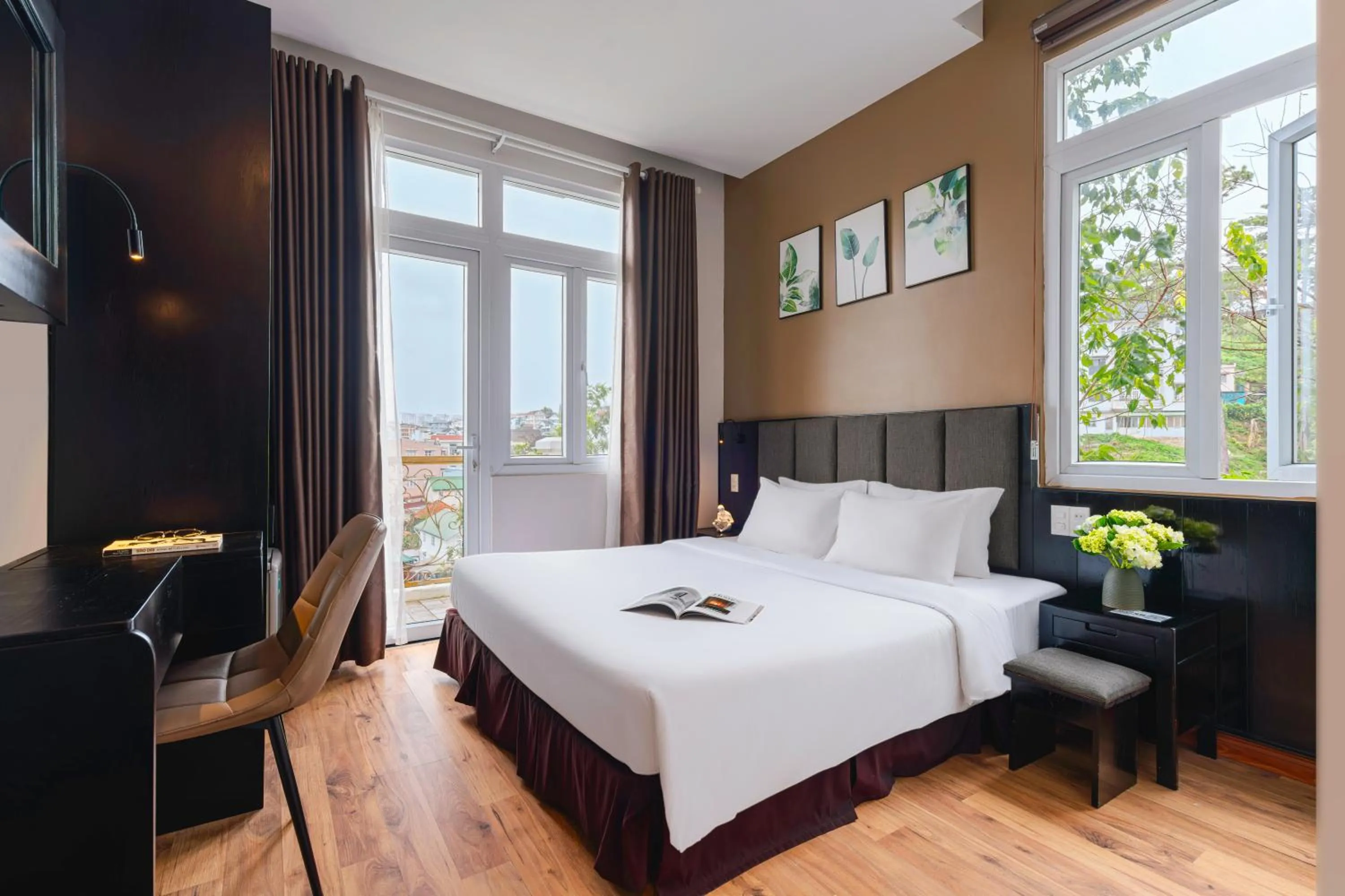 Bedroom, Bed in Nature Hotel - Luong The Vinh