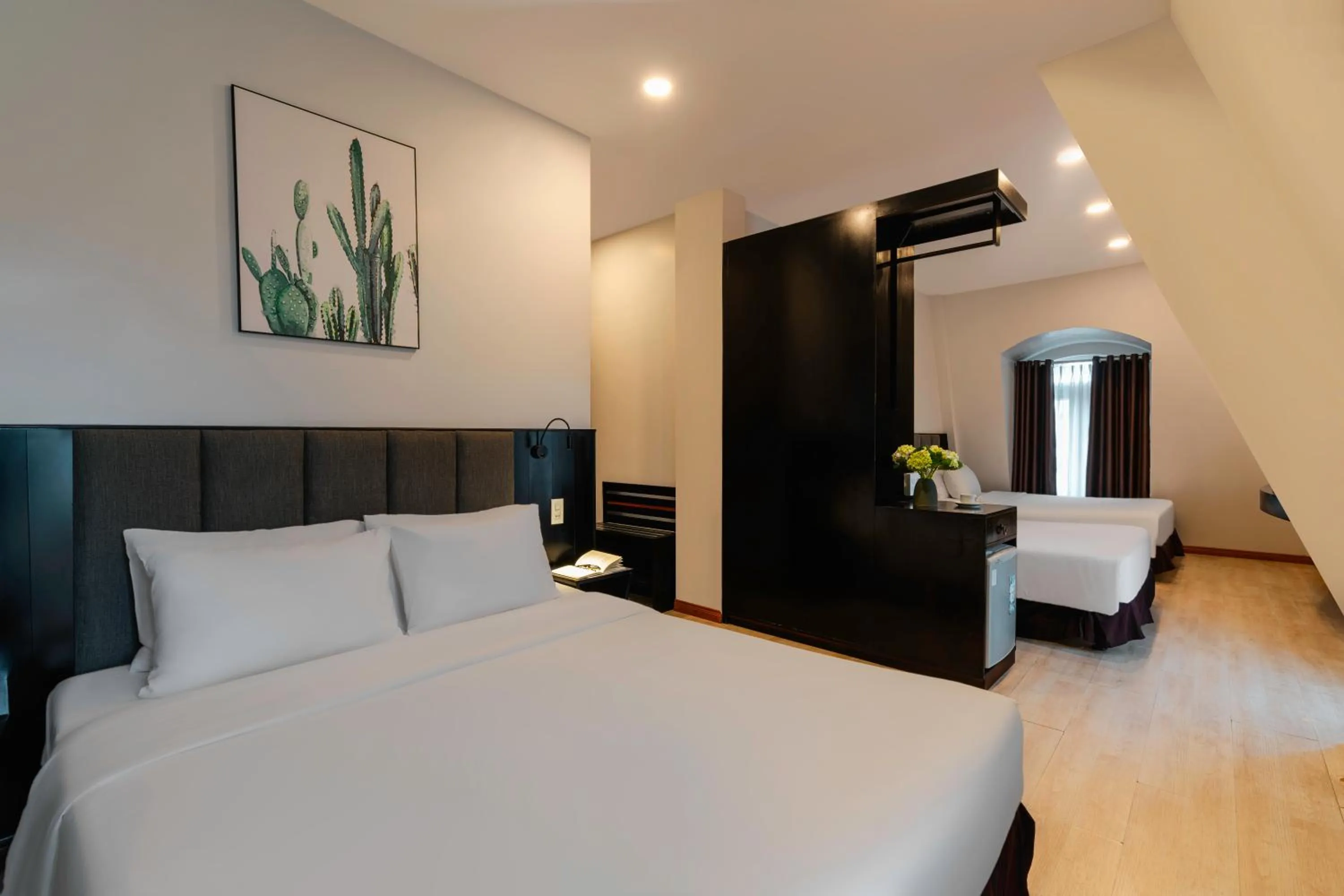 Bedroom, Bed in Nature Hotel - Luong The Vinh