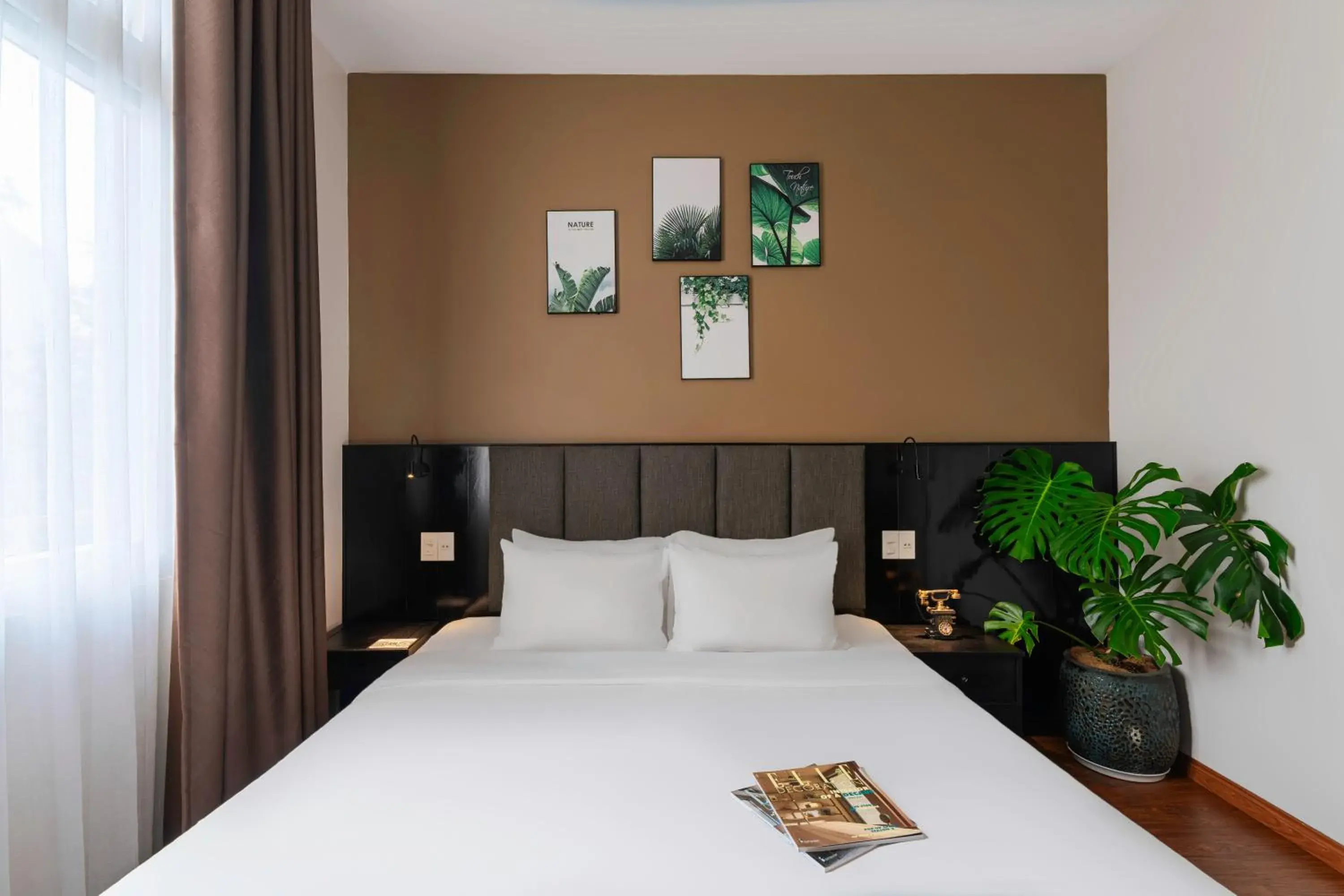 Double or Twin Room with Garden View in NATURE Garden Hotel Dalat Double or Twin Room with Garden View in NATURE Garden Hotel Dalat