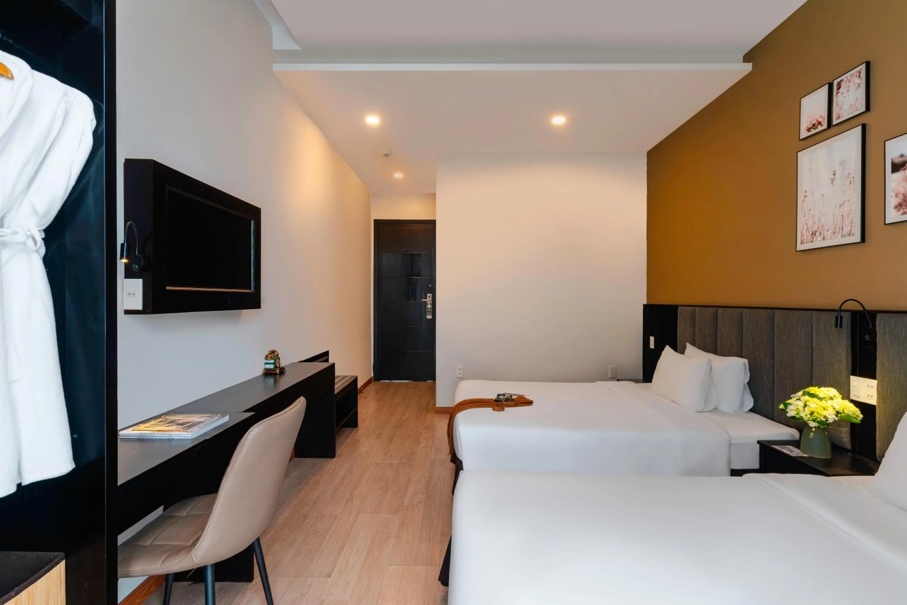 Bedroom, Bed in Nature Hotel - Luong The Vinh