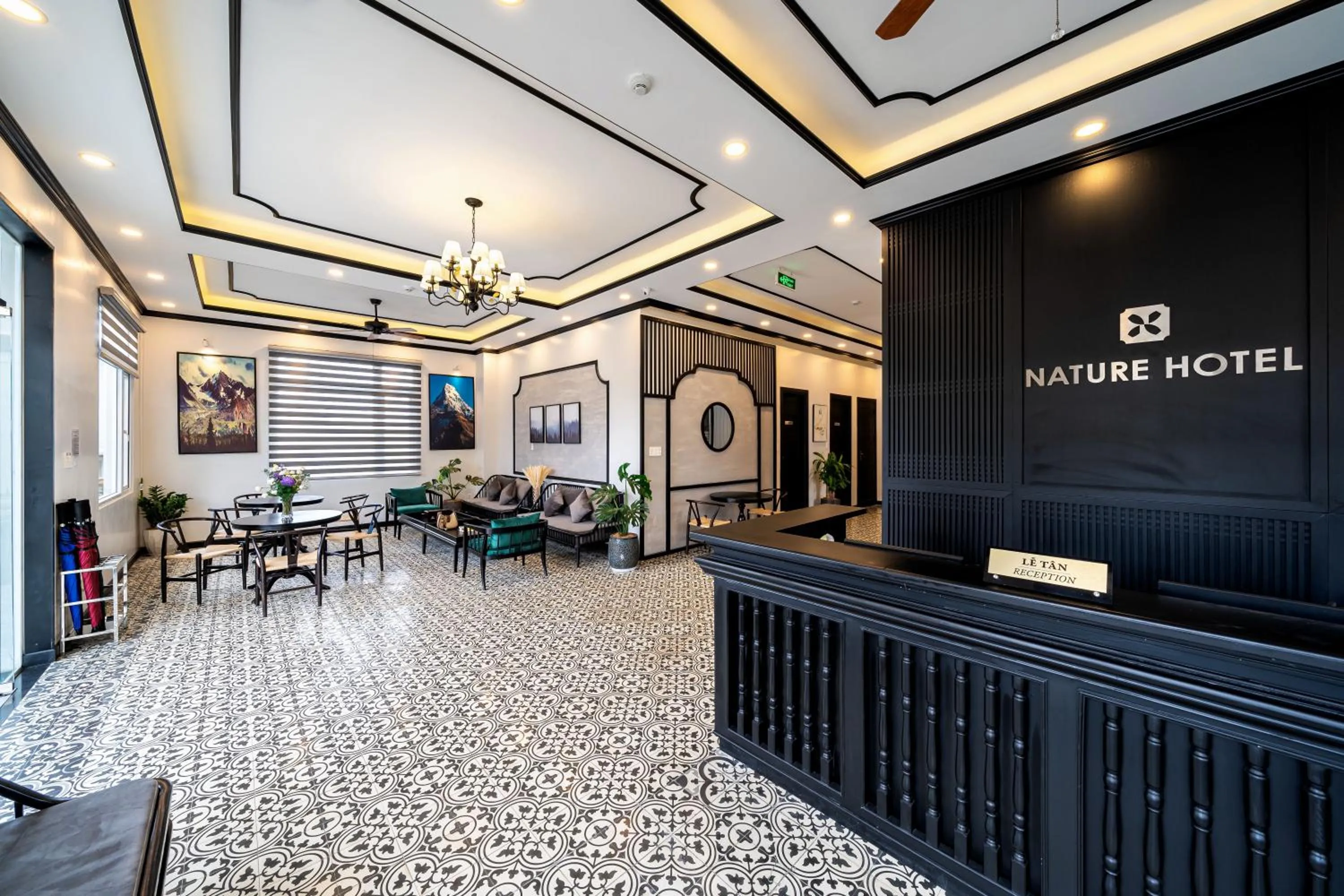 Lobby or reception in Nature Hotel - Luong The Vinh