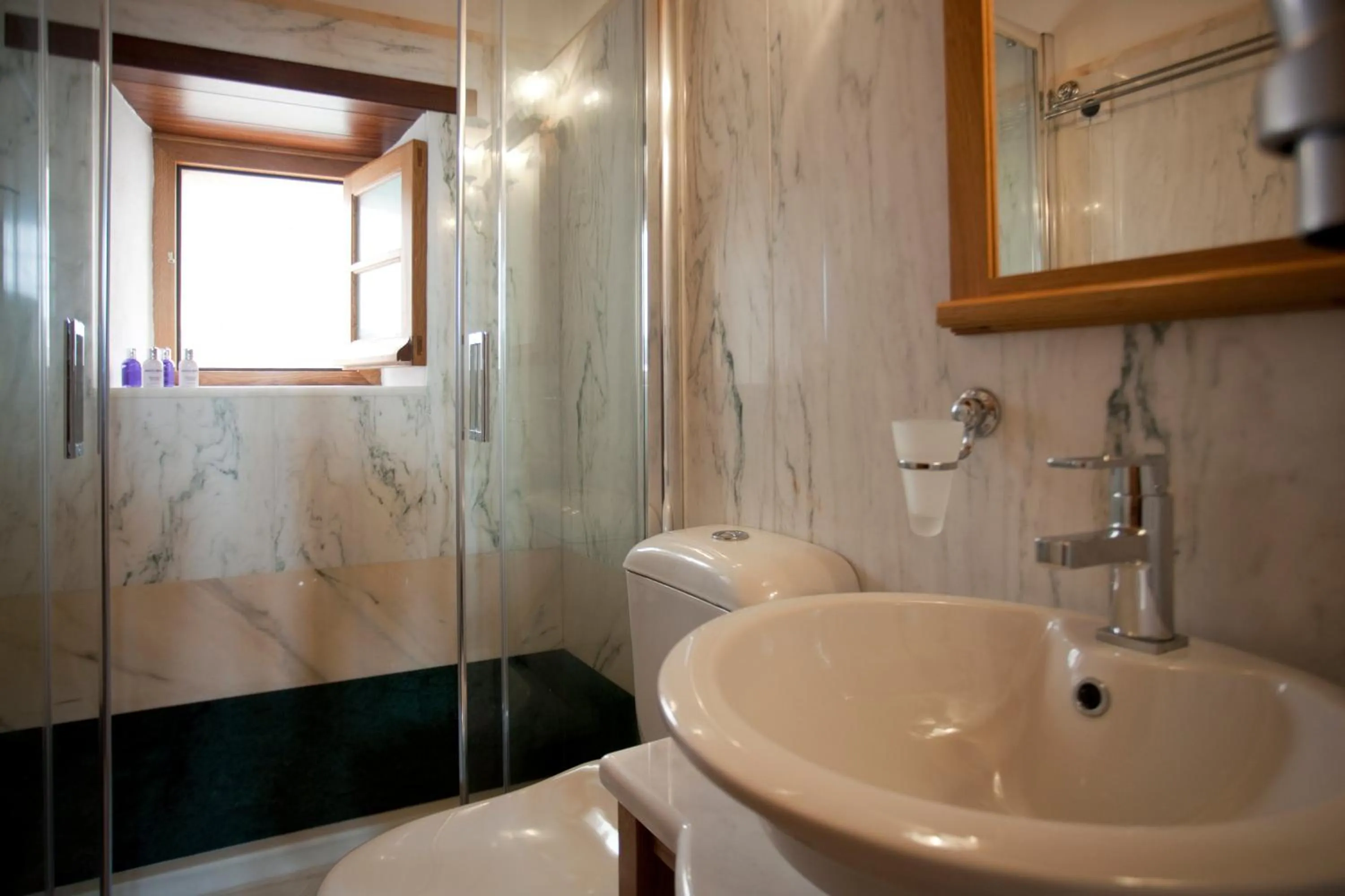 Bathroom in Likinia Hotel