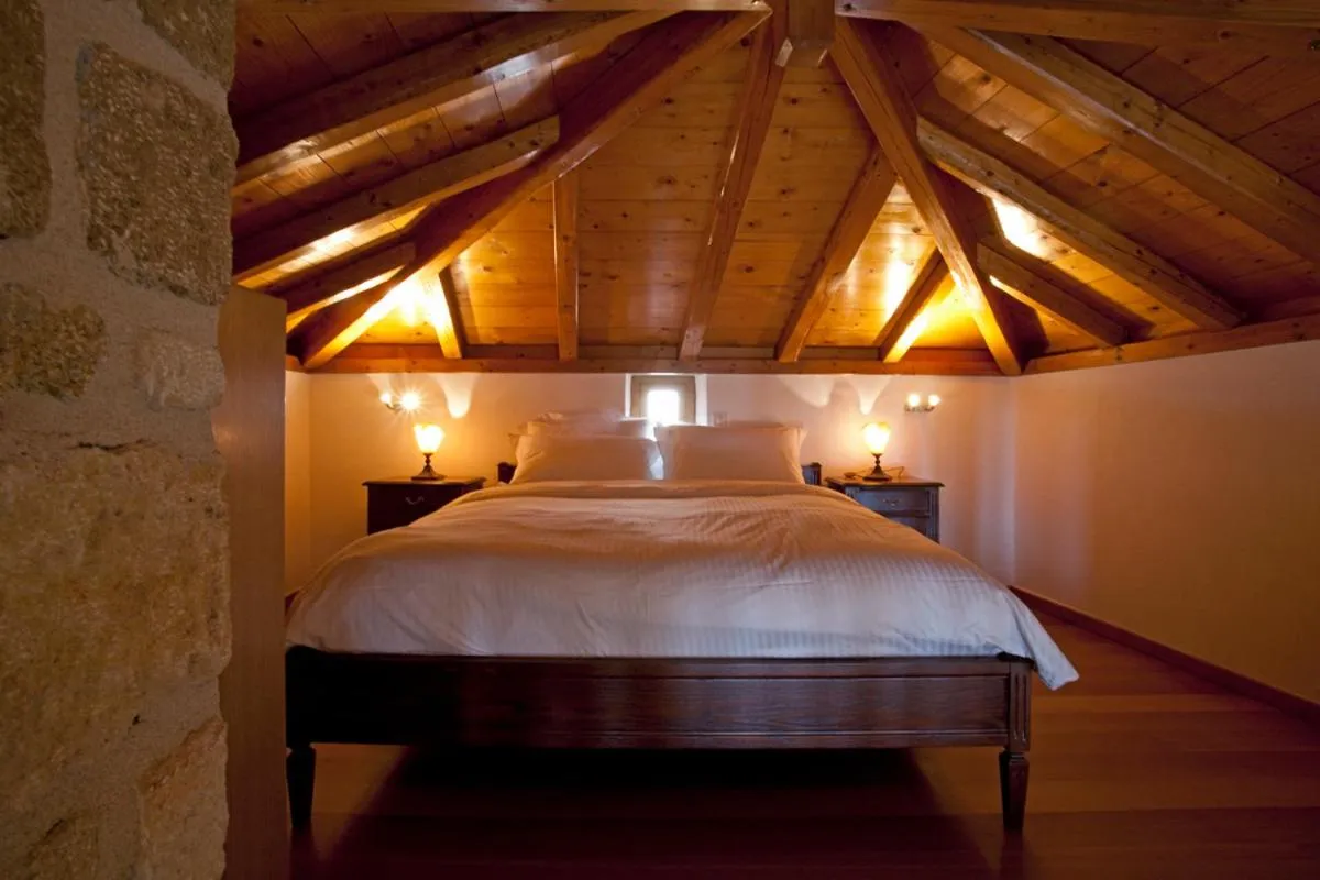 Bed in Likinia Hotel