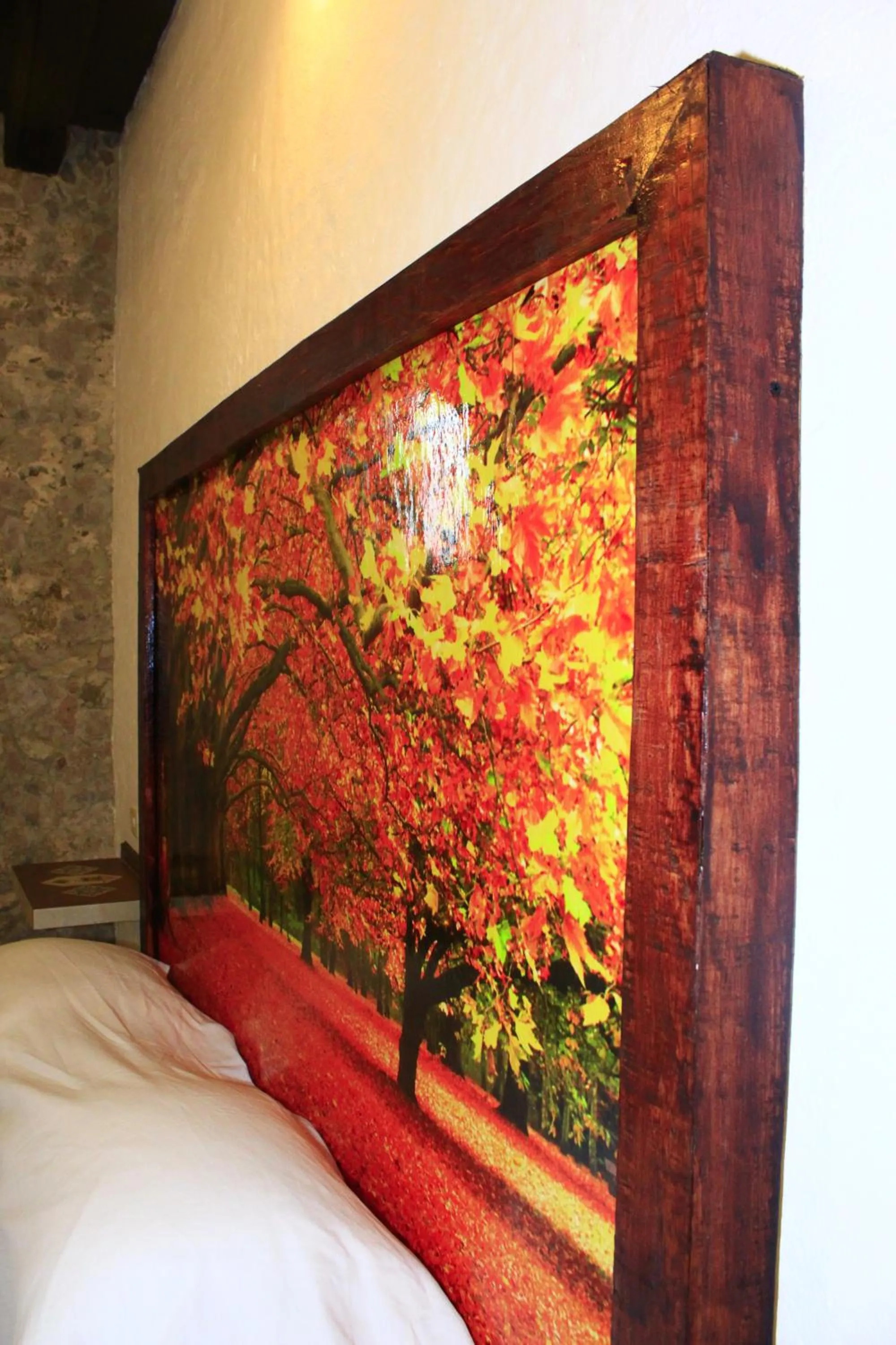 Bed in Hotel Atzalan