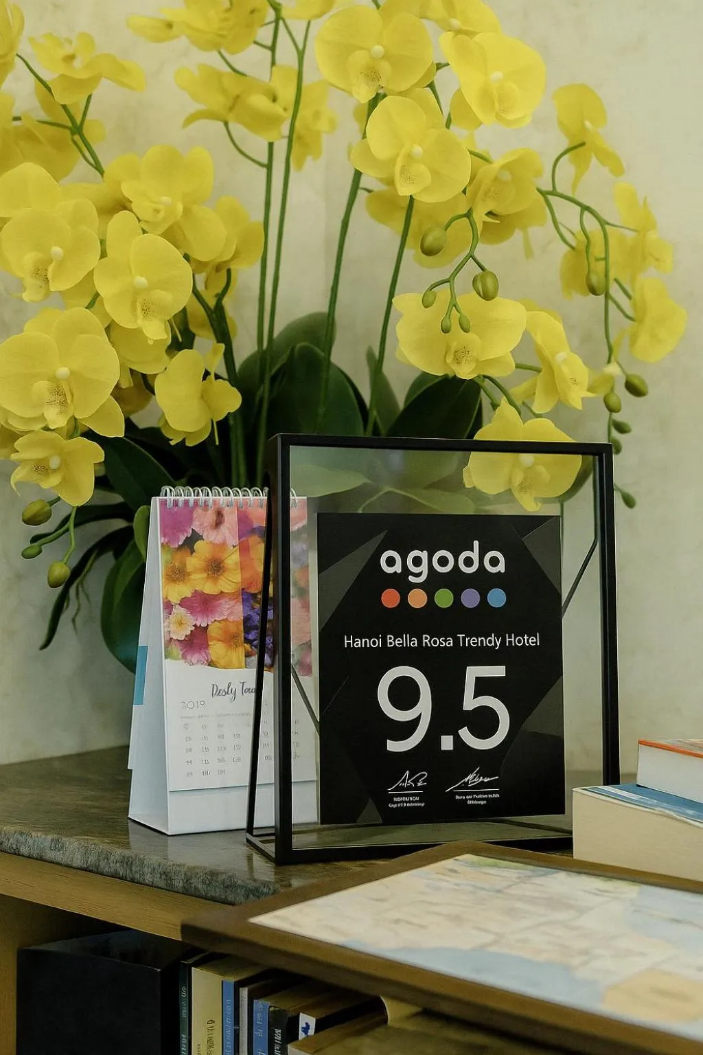 Lobby or reception in Bella Rosa Trendy Hotel & Spa