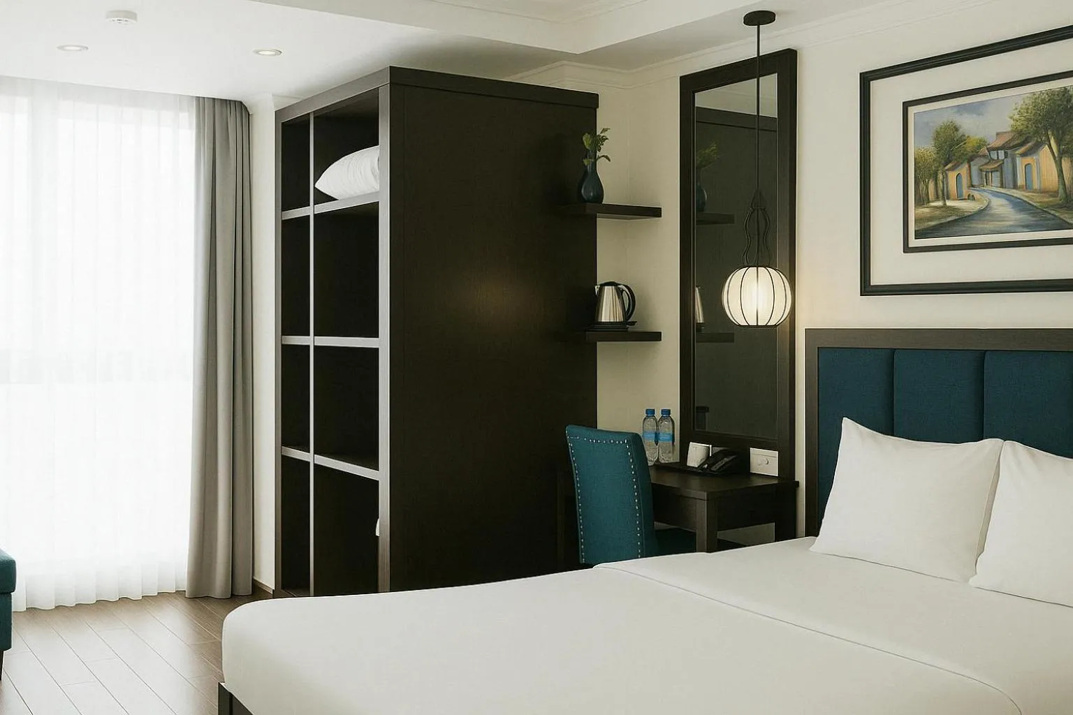 Bed in Bella Rosa Trendy Hotel & Spa