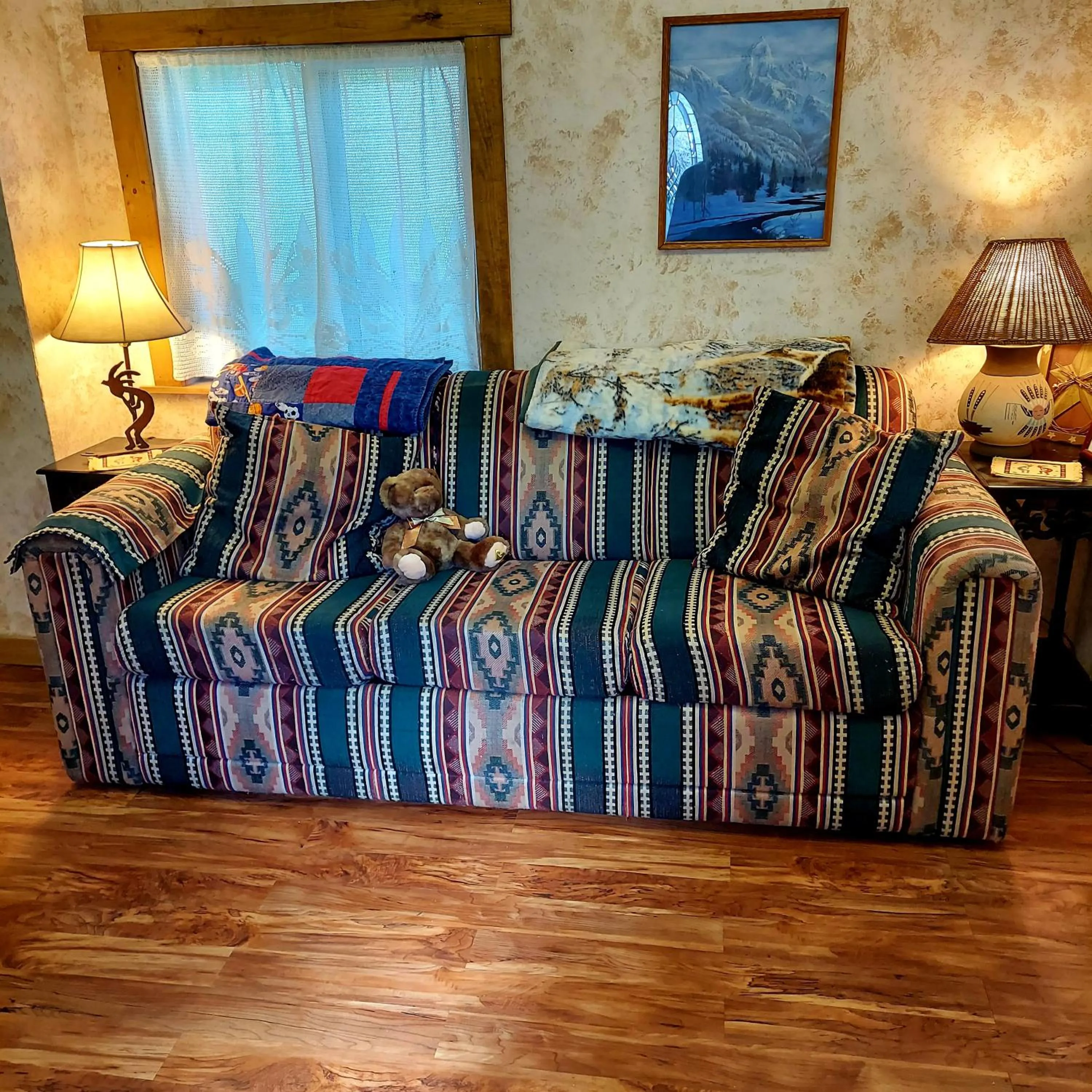 Living room in Three Bears Inn