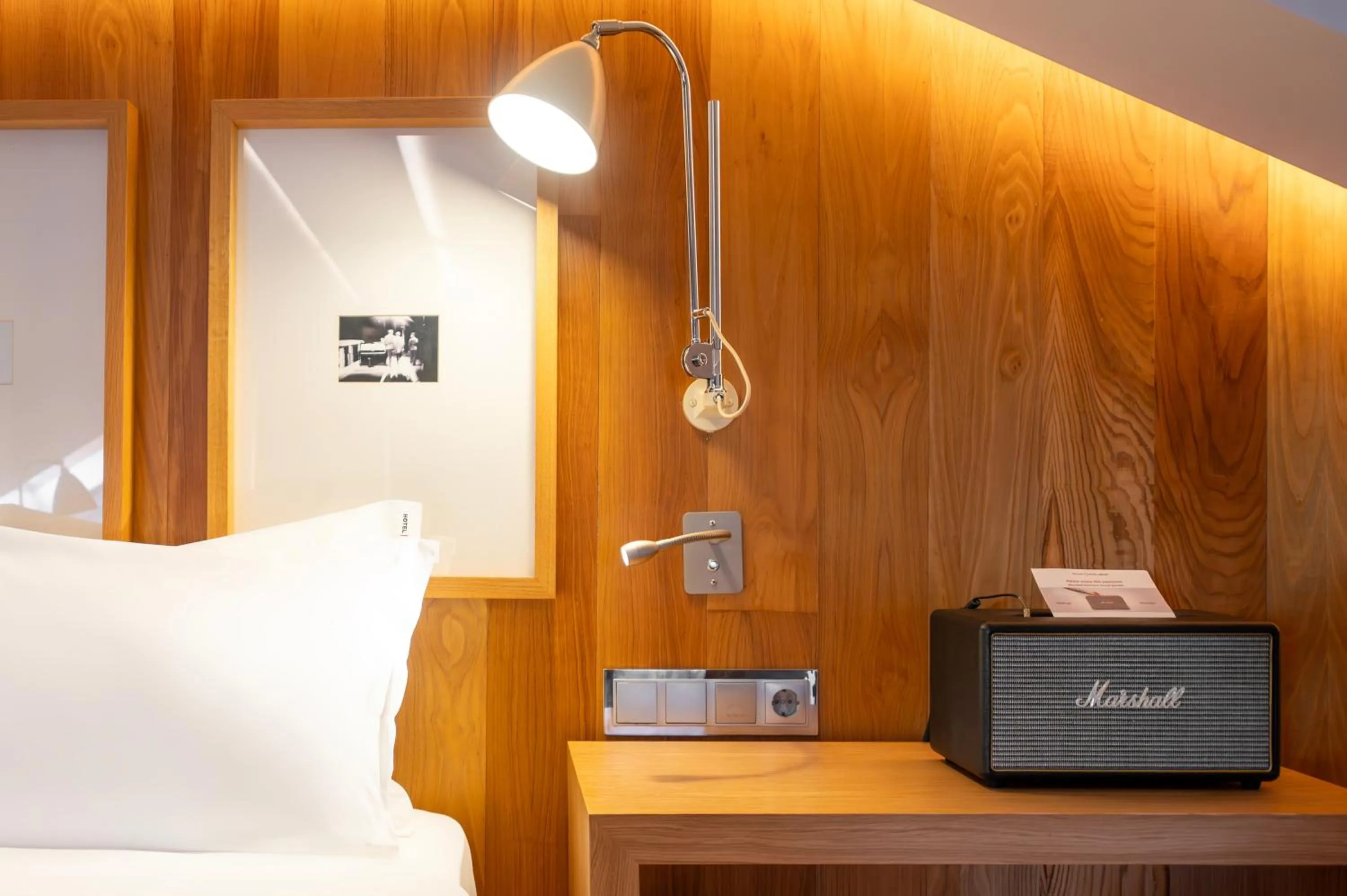 Decorative detail, Bed in Browns Downtown Hotel