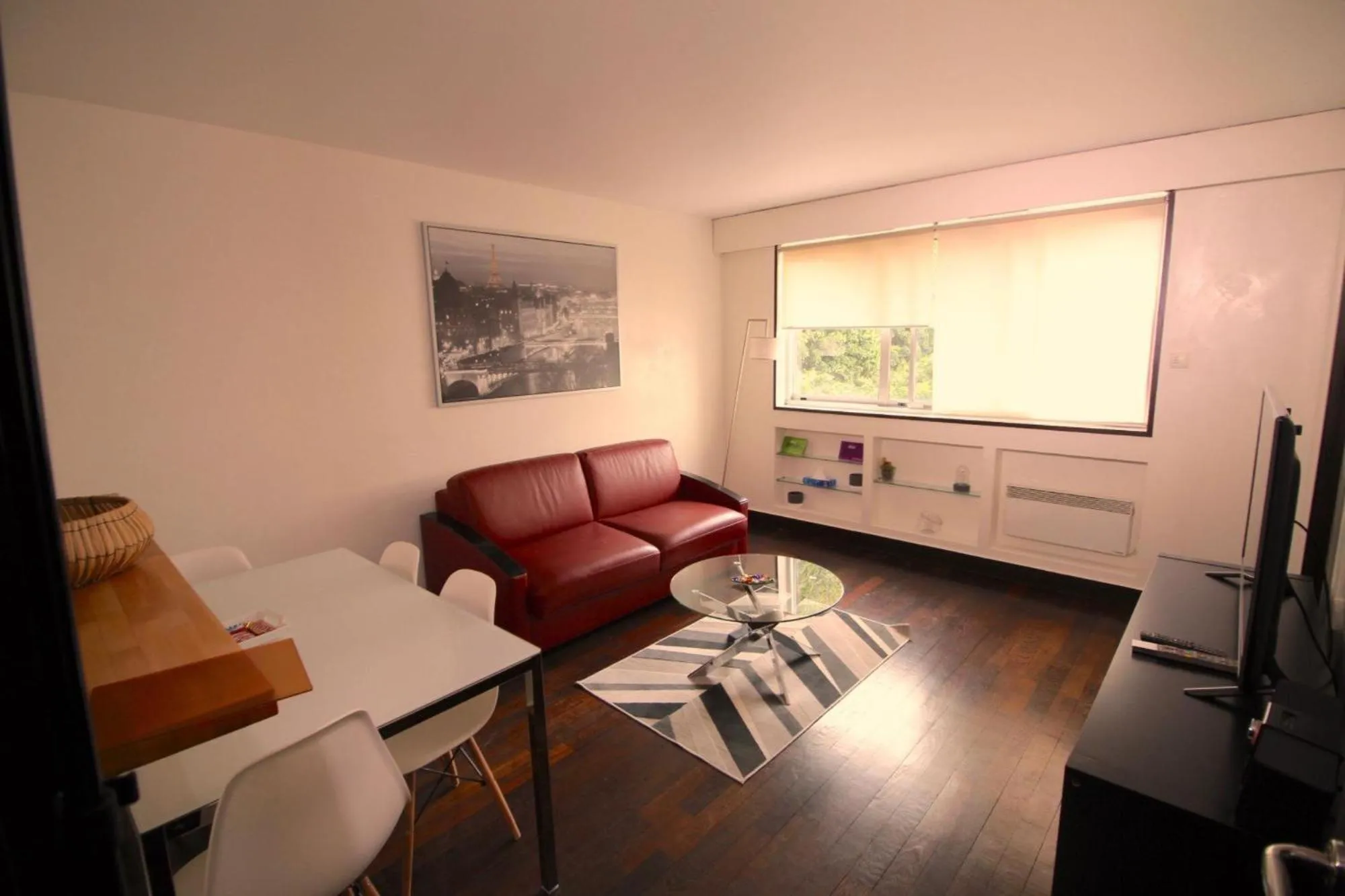 Living room in Short Stay Paris Apartments