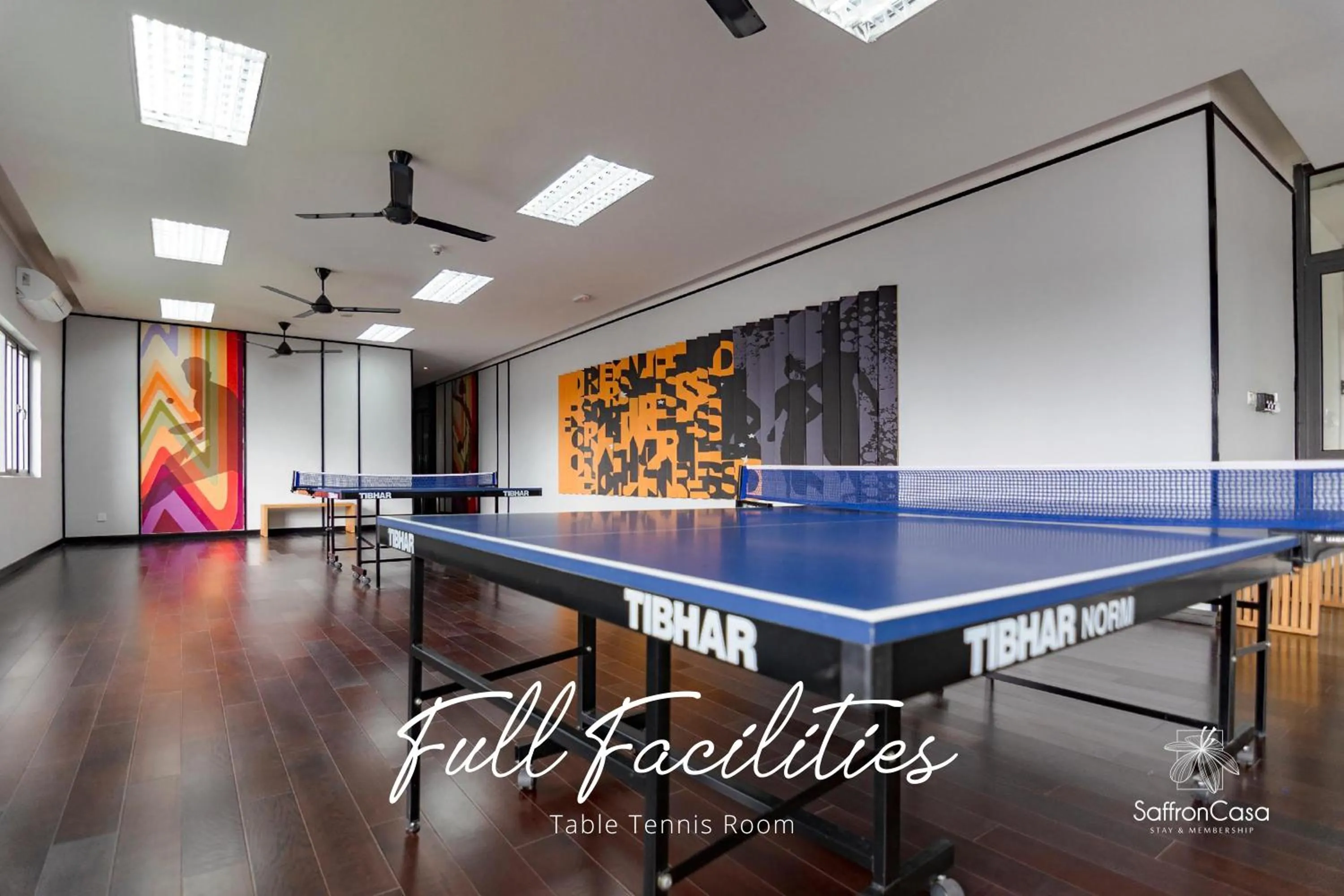 Table tennis in R&F Princess Cove JB By SaffronCasa JB