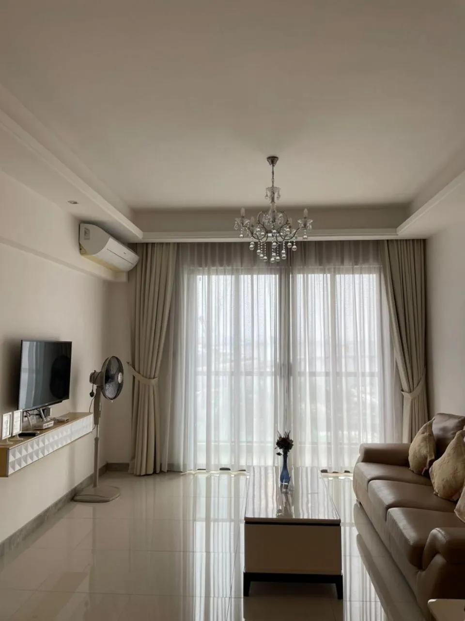 Living room in R&F Princess Cove JB By SaffronCasa JB