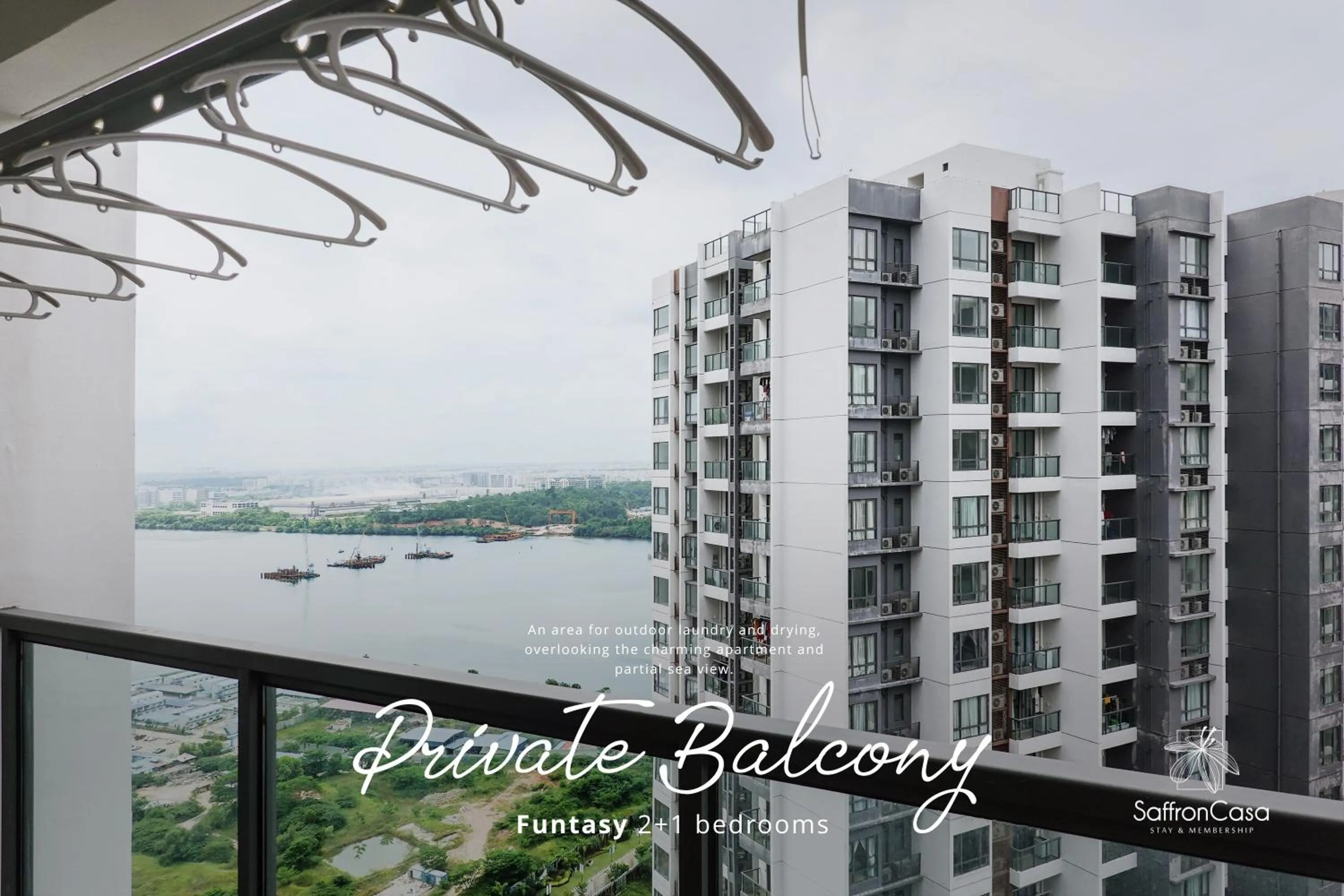 View (from property/room) in R&F Princess Cove JB By SaffronCasa JB
