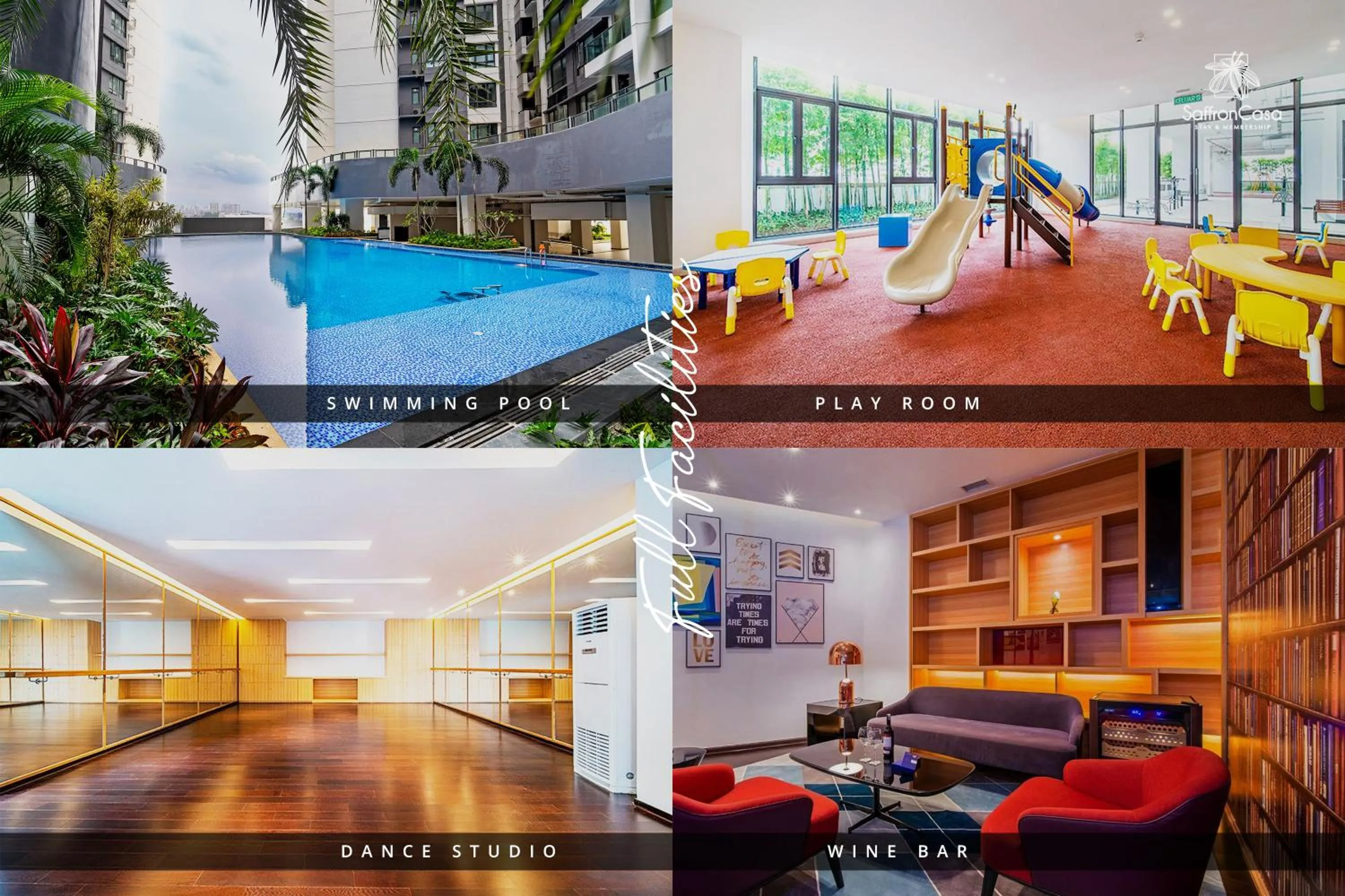 Area and facilities in R&F Princess Cove JB By SaffronCasa JB