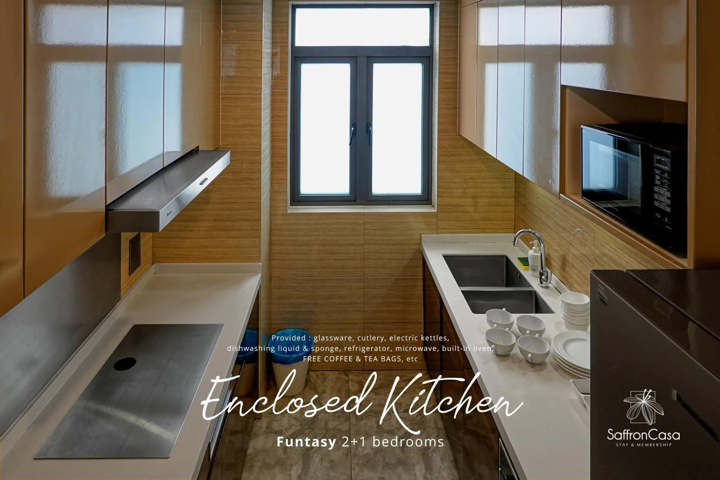 Kitchen or kitchenette in R&F Princess Cove JB By SaffronCasa JB