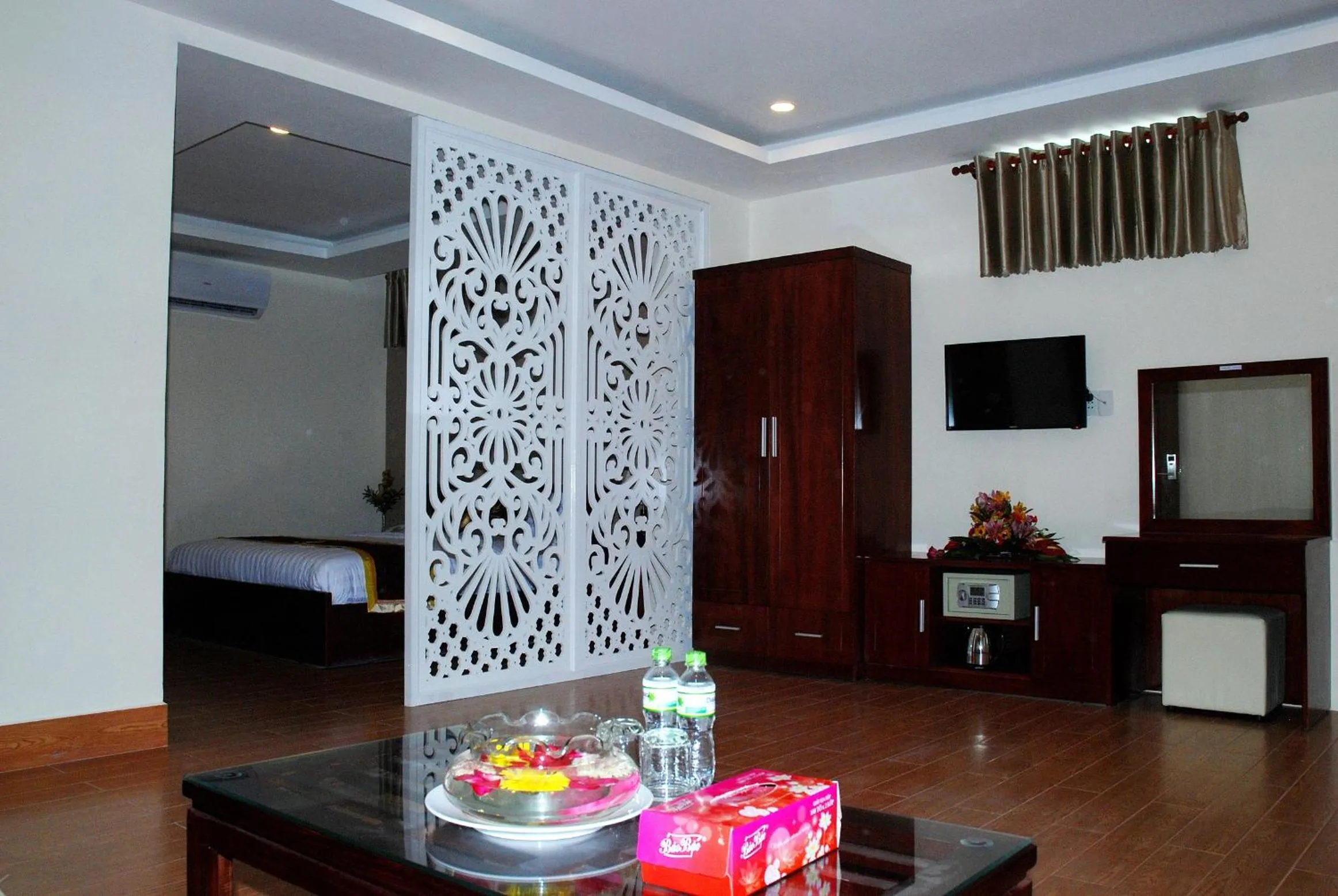 Bed in Golf Star Hotel