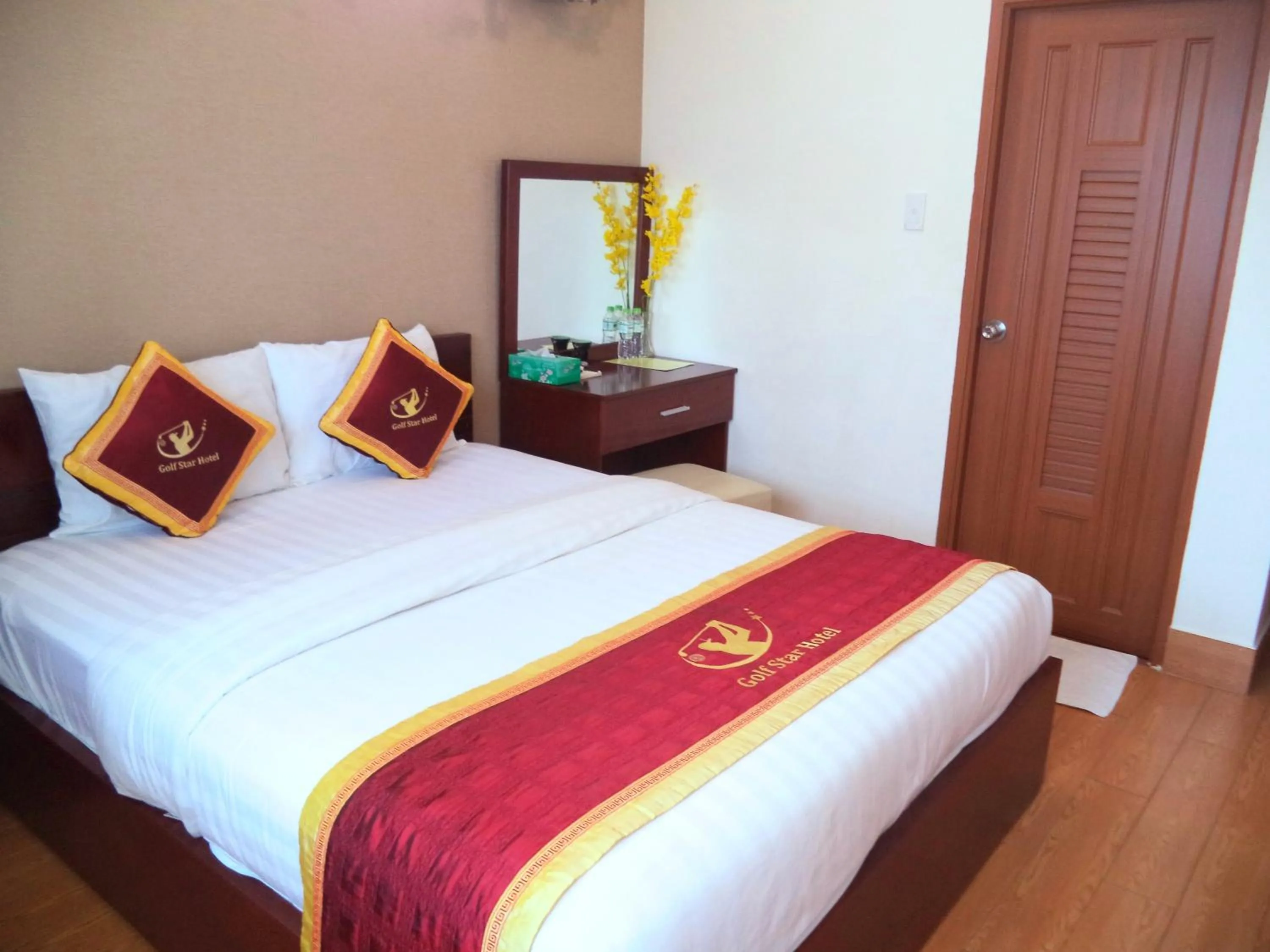 Bed in Golf Star Hotel