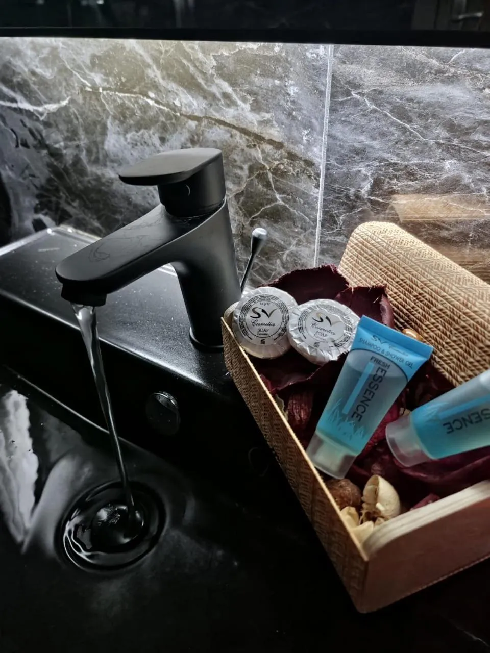 Bathroom in Nikos Apartments Corfu