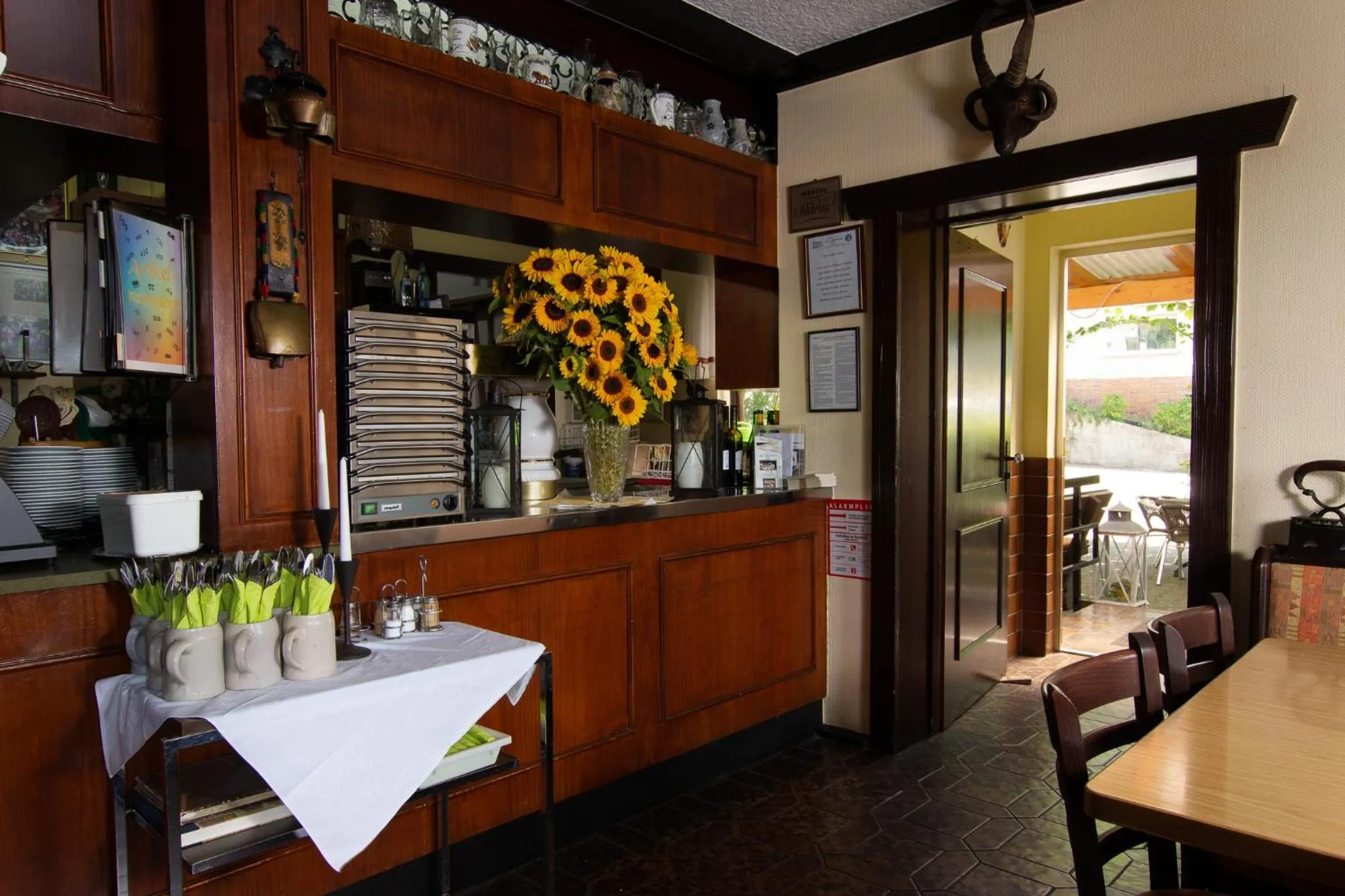 Decorative detail in Zum Waldhorn