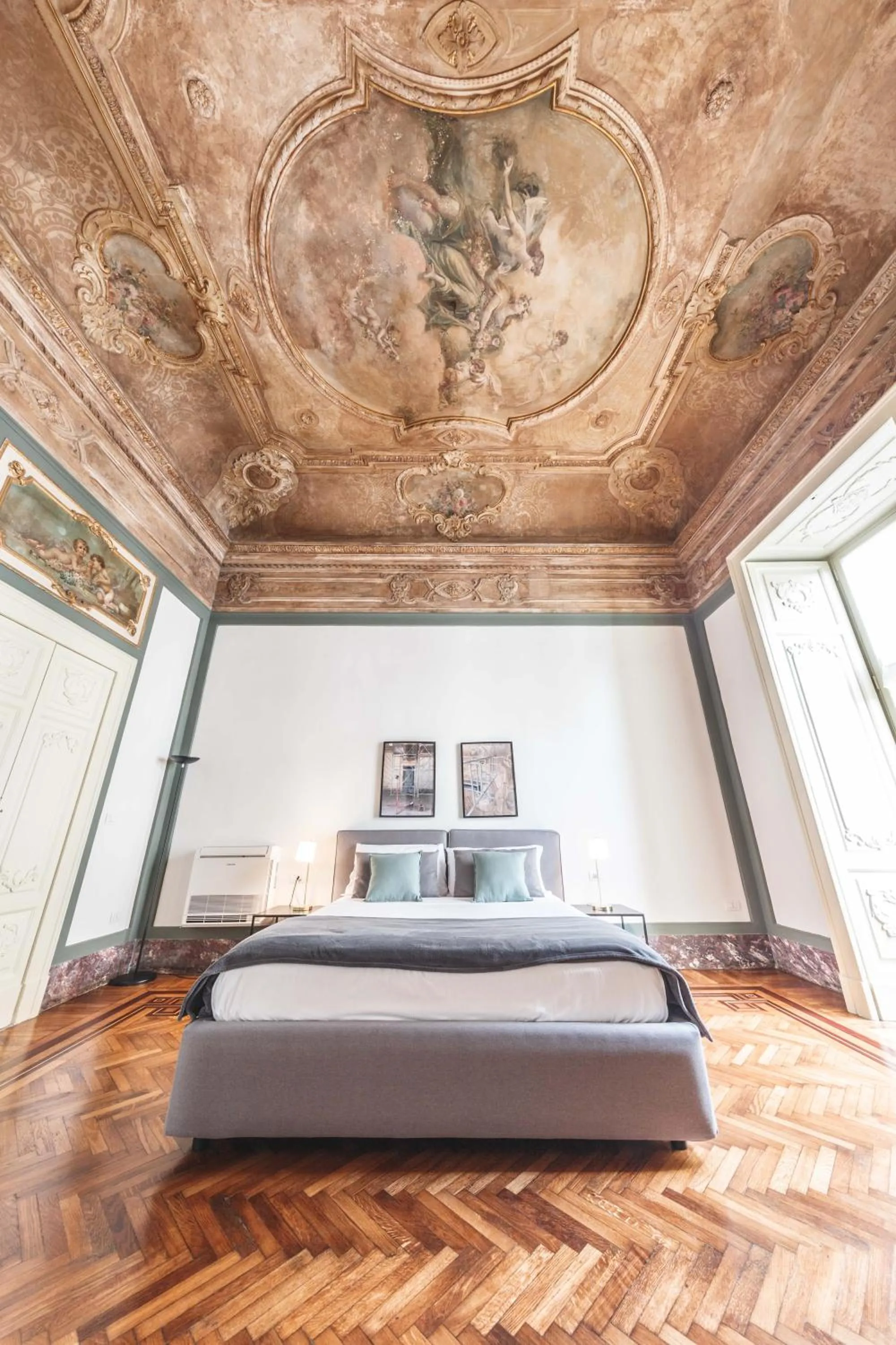 Balcony/Terrace, Bed in Relais Della Porta