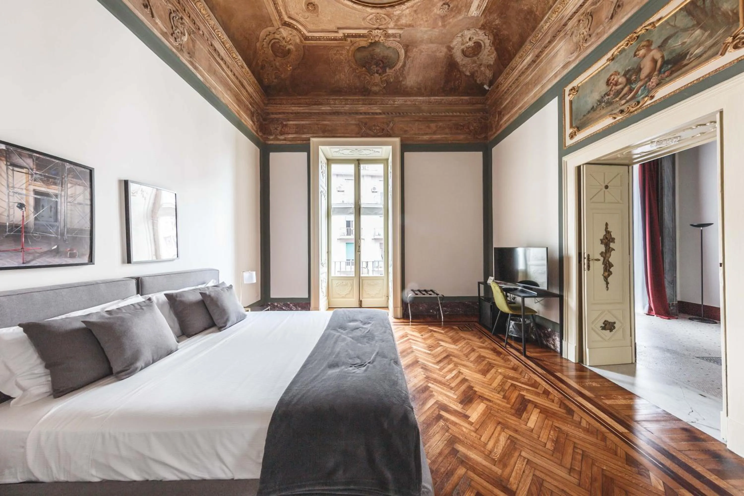 Photo of the whole room, Bed in Relais Della Porta