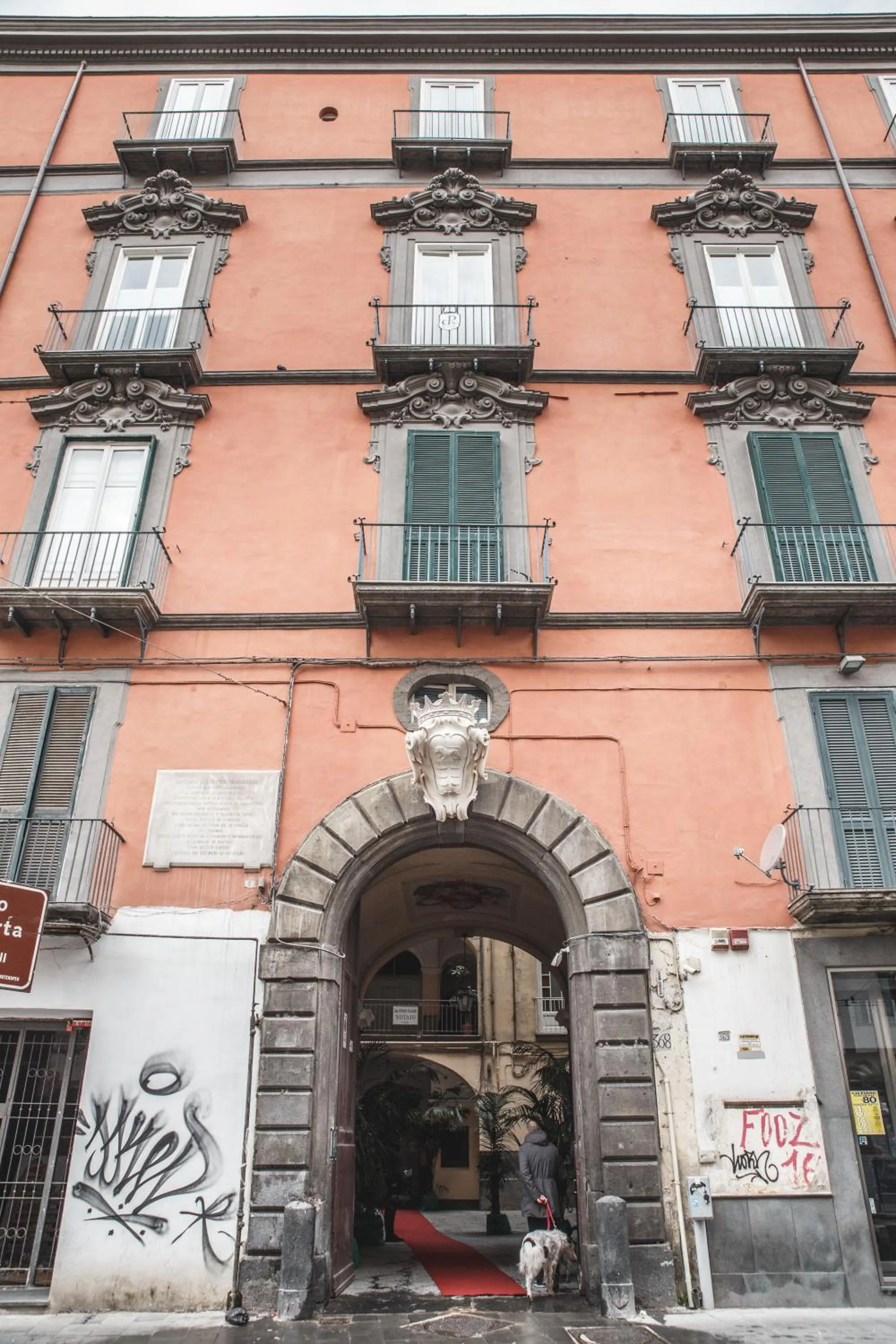 Facade/entrance in Relais Della Porta