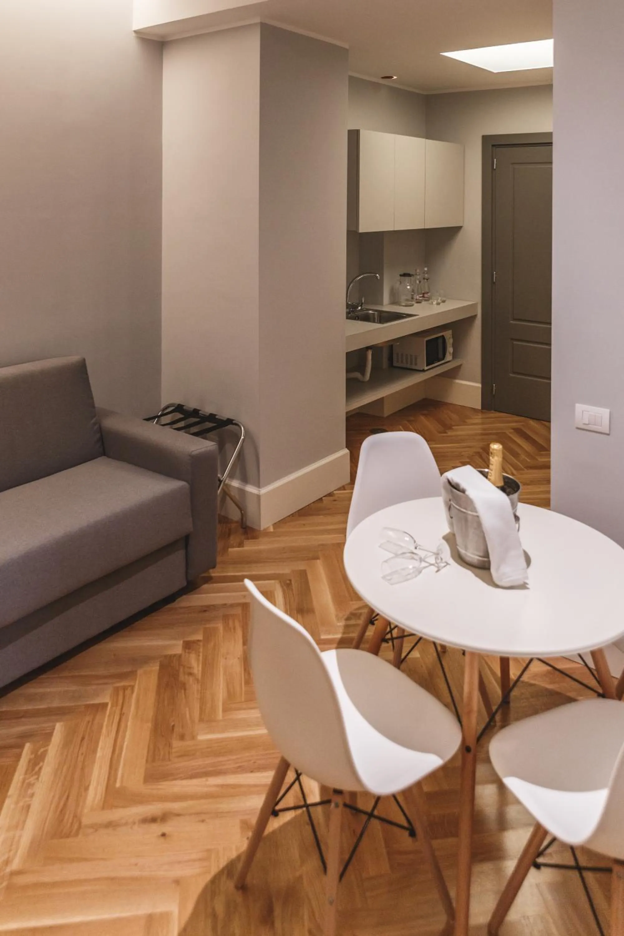 Living room in Relais Della Porta