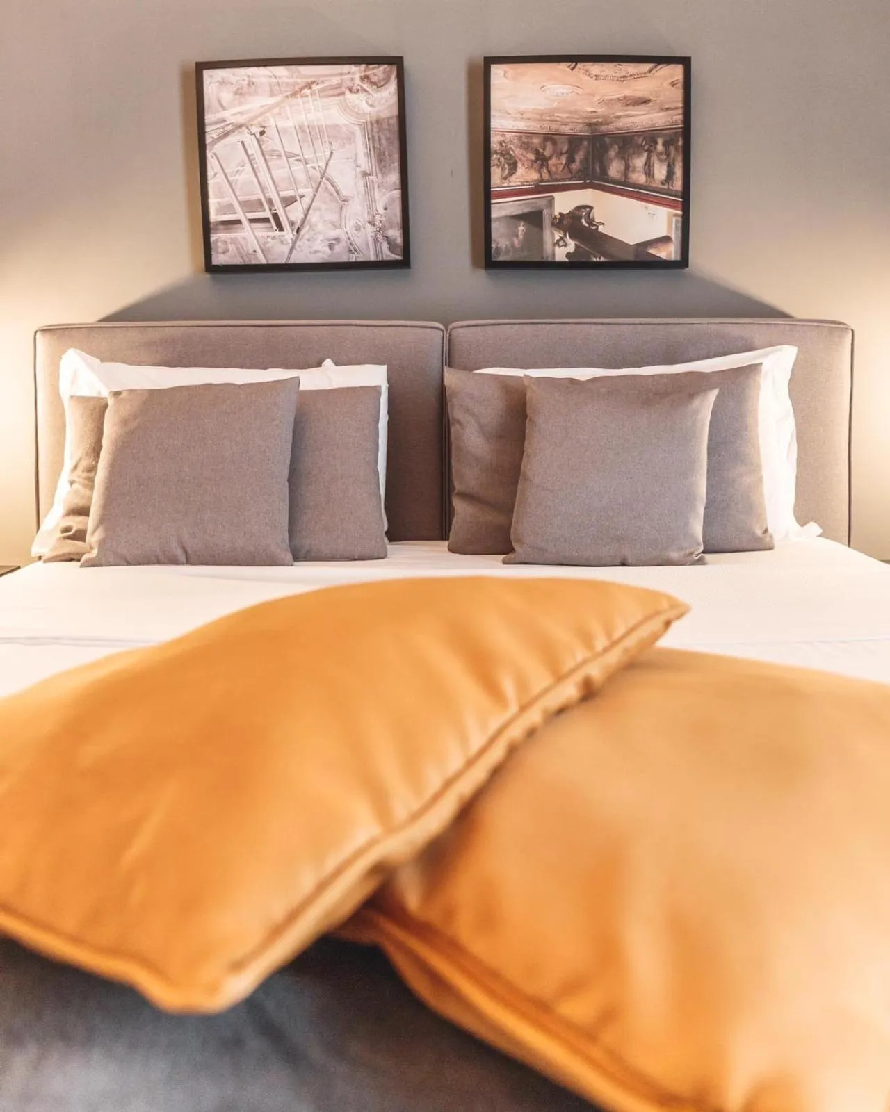 Bed in Relais Della Porta