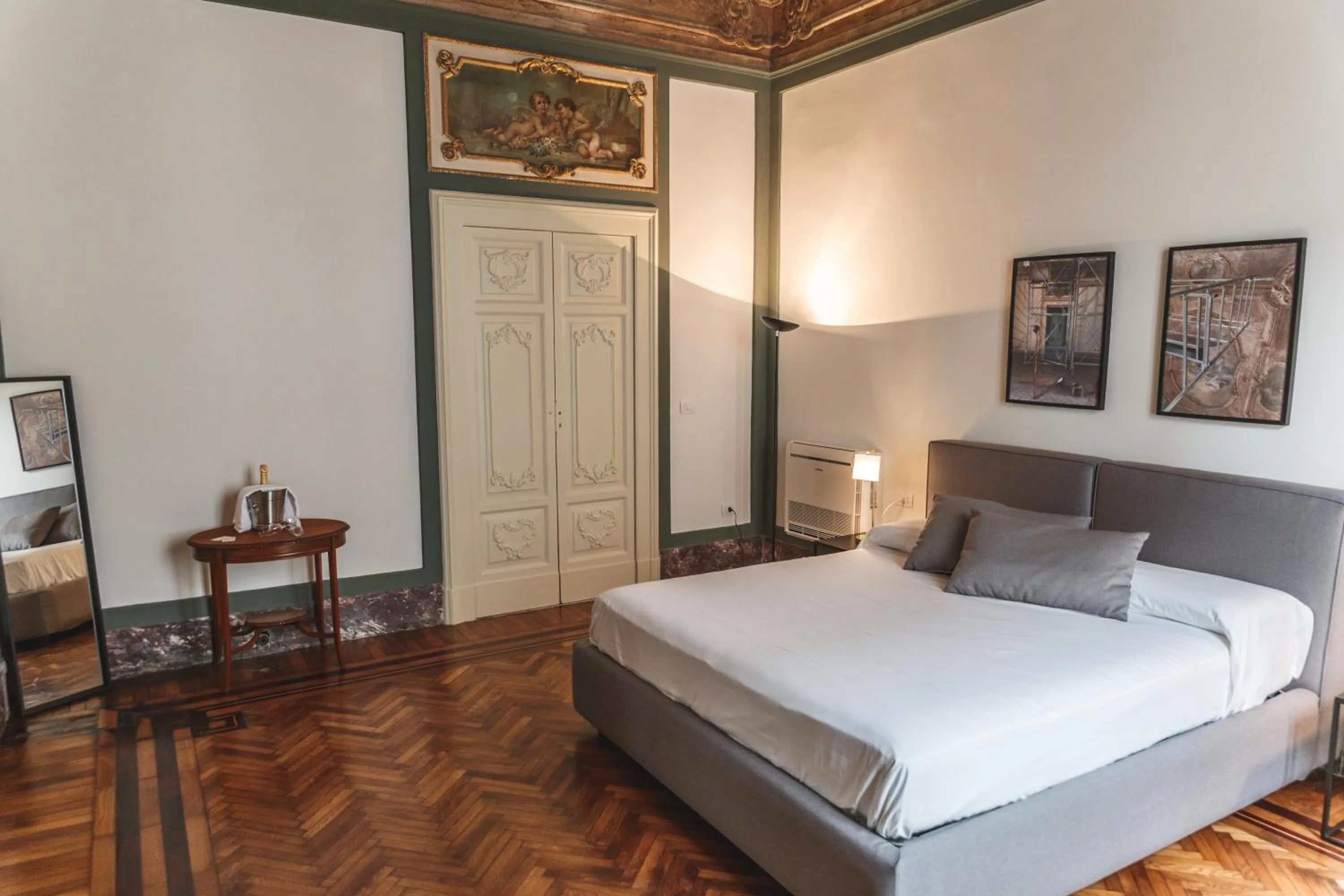 Balcony/Terrace, Bed in Relais Della Porta