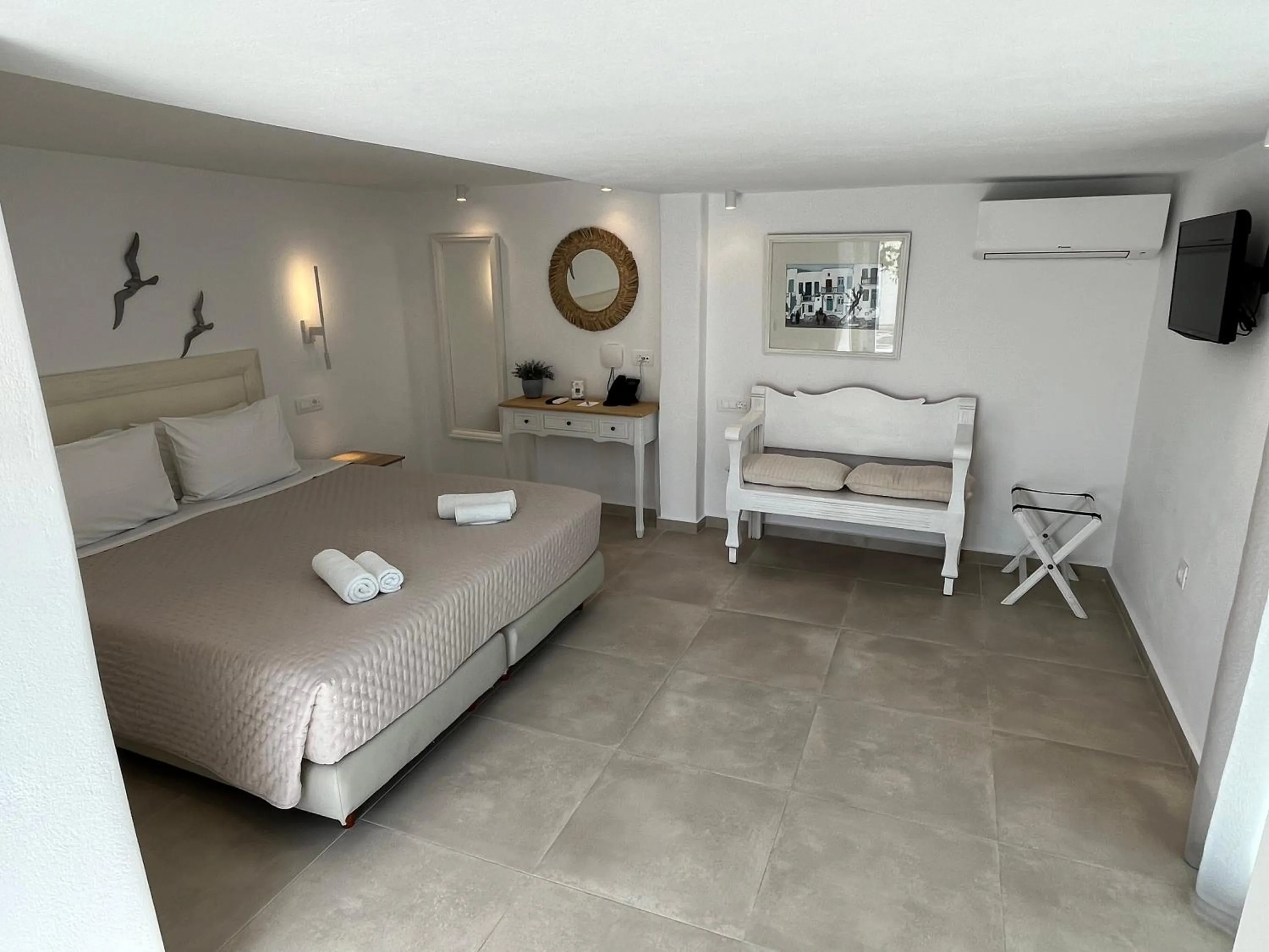 Bedroom, Bed in Villa Margarita