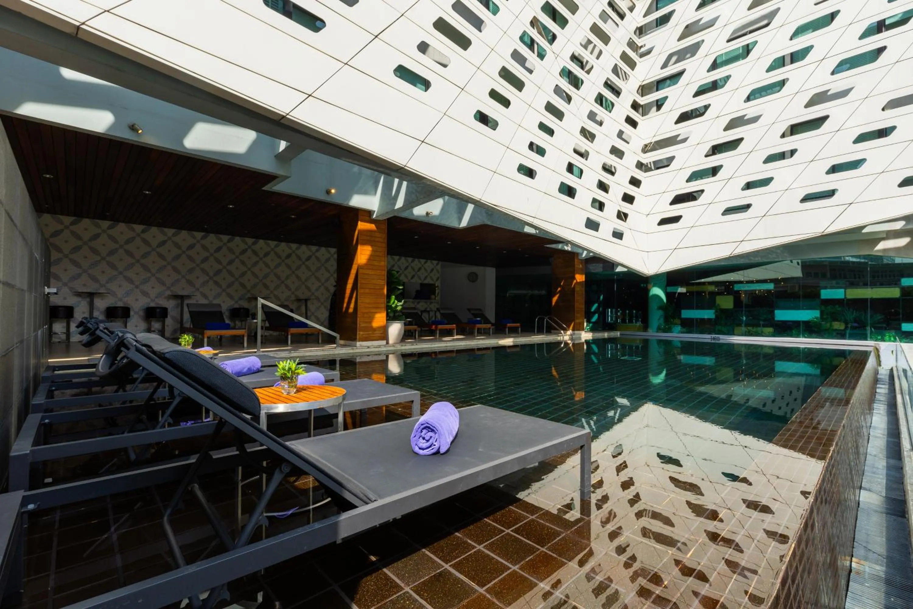 Swimming pool in LiT BANGKOK Hotel