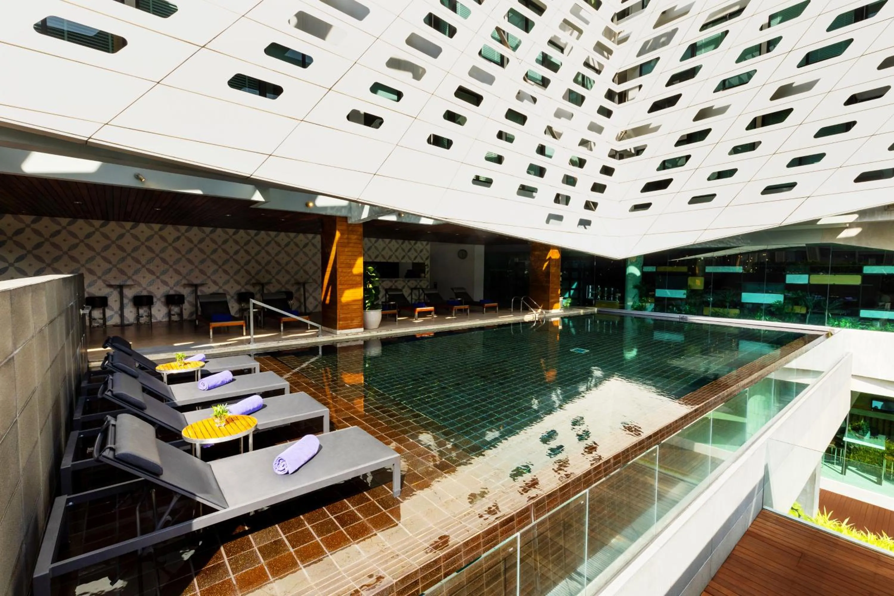 Swimming pool in LiT BANGKOK Hotel