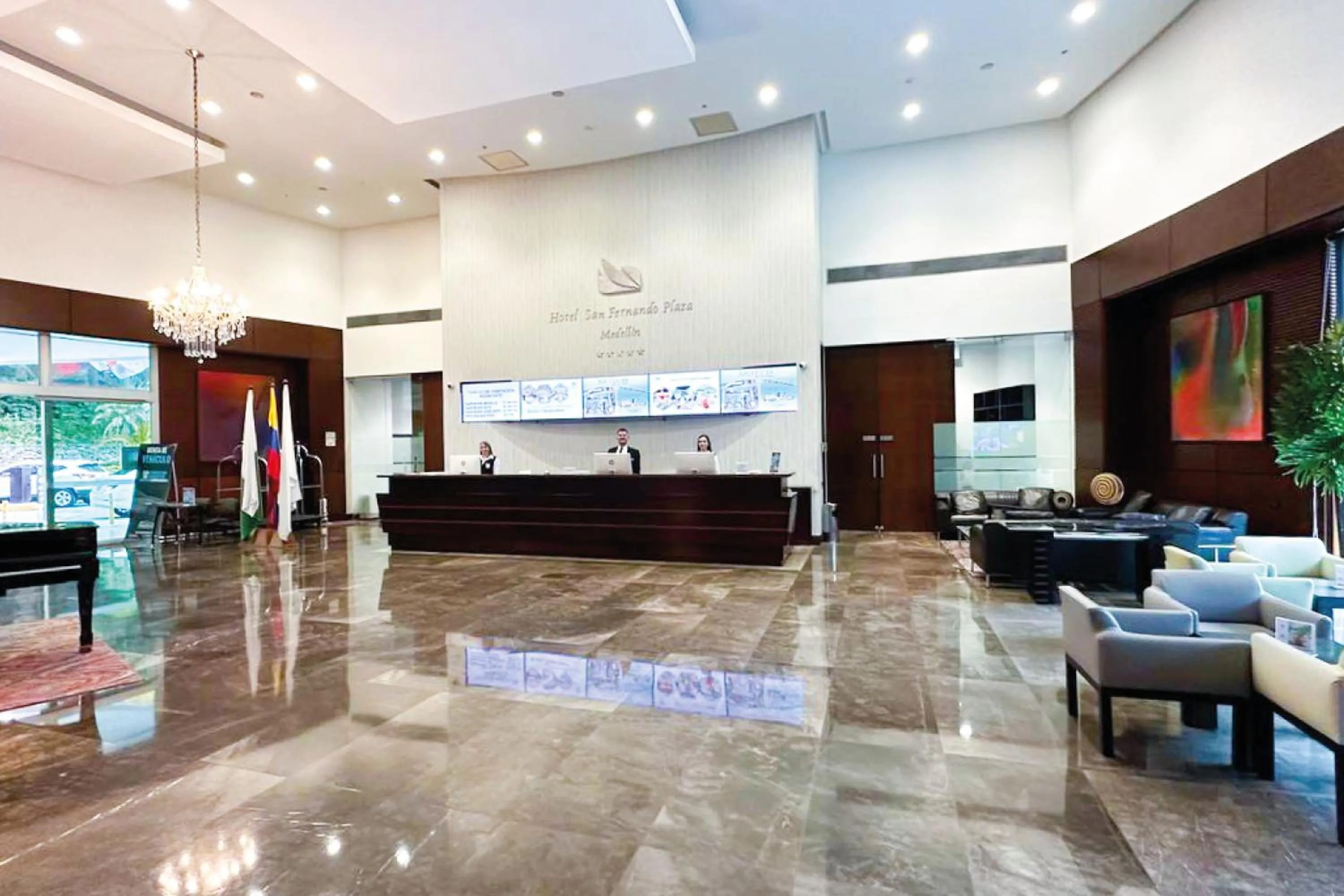 Lobby or reception in Hotel San Fernando Plaza