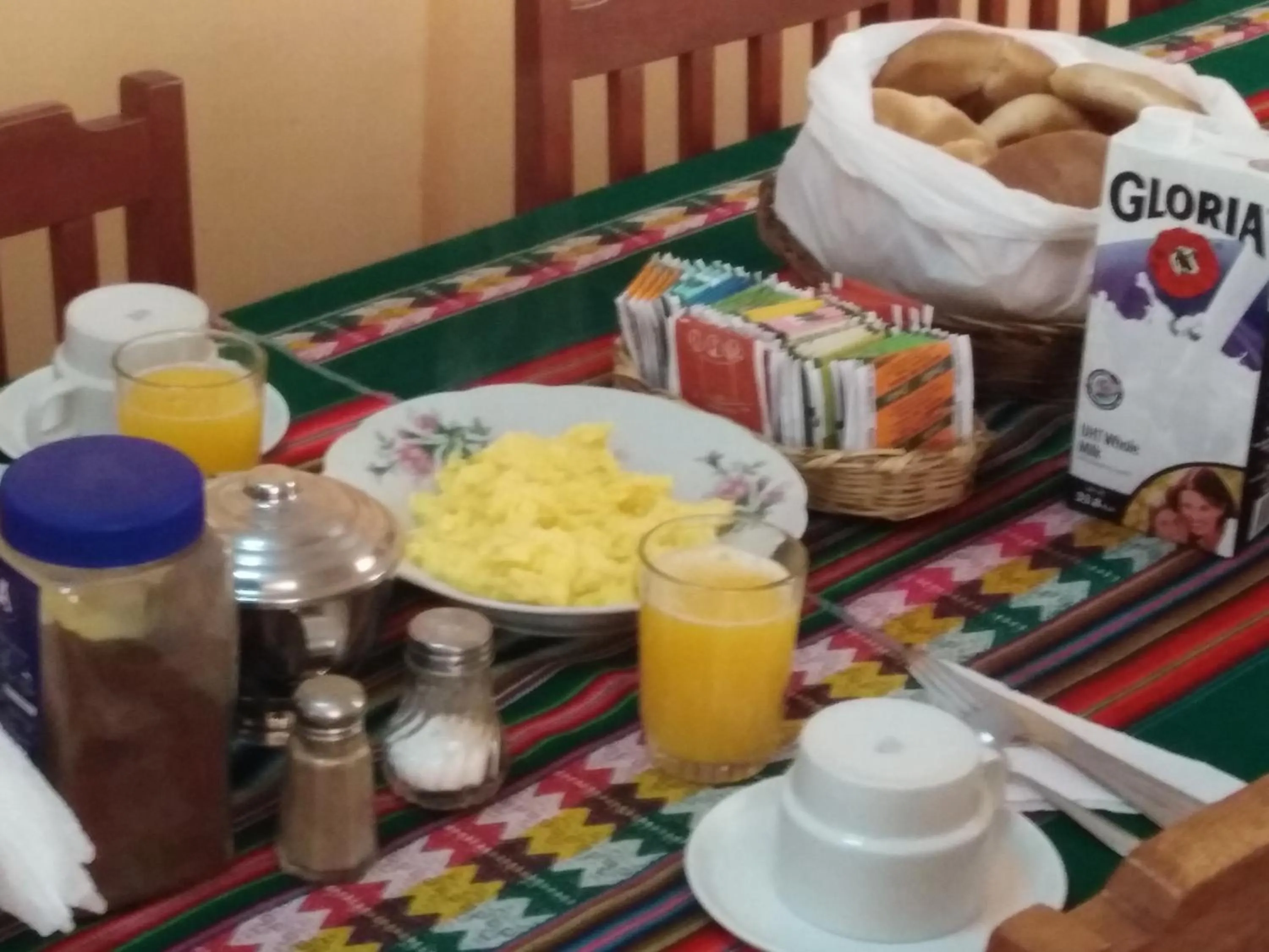 Breakfast in El Tuco Hotel