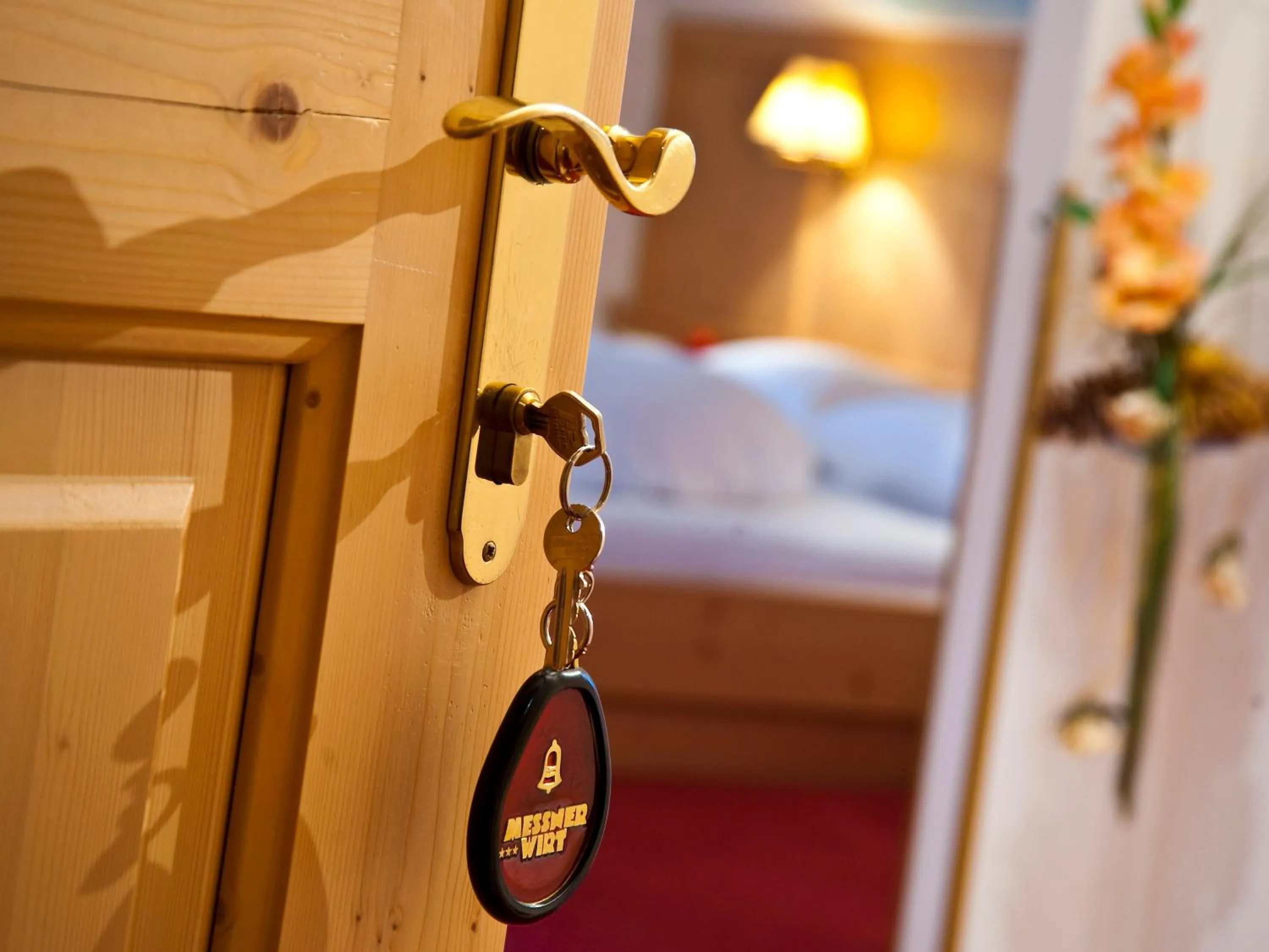 Decorative detail, Bed in Geniesserhotel Messnerwirt Olang