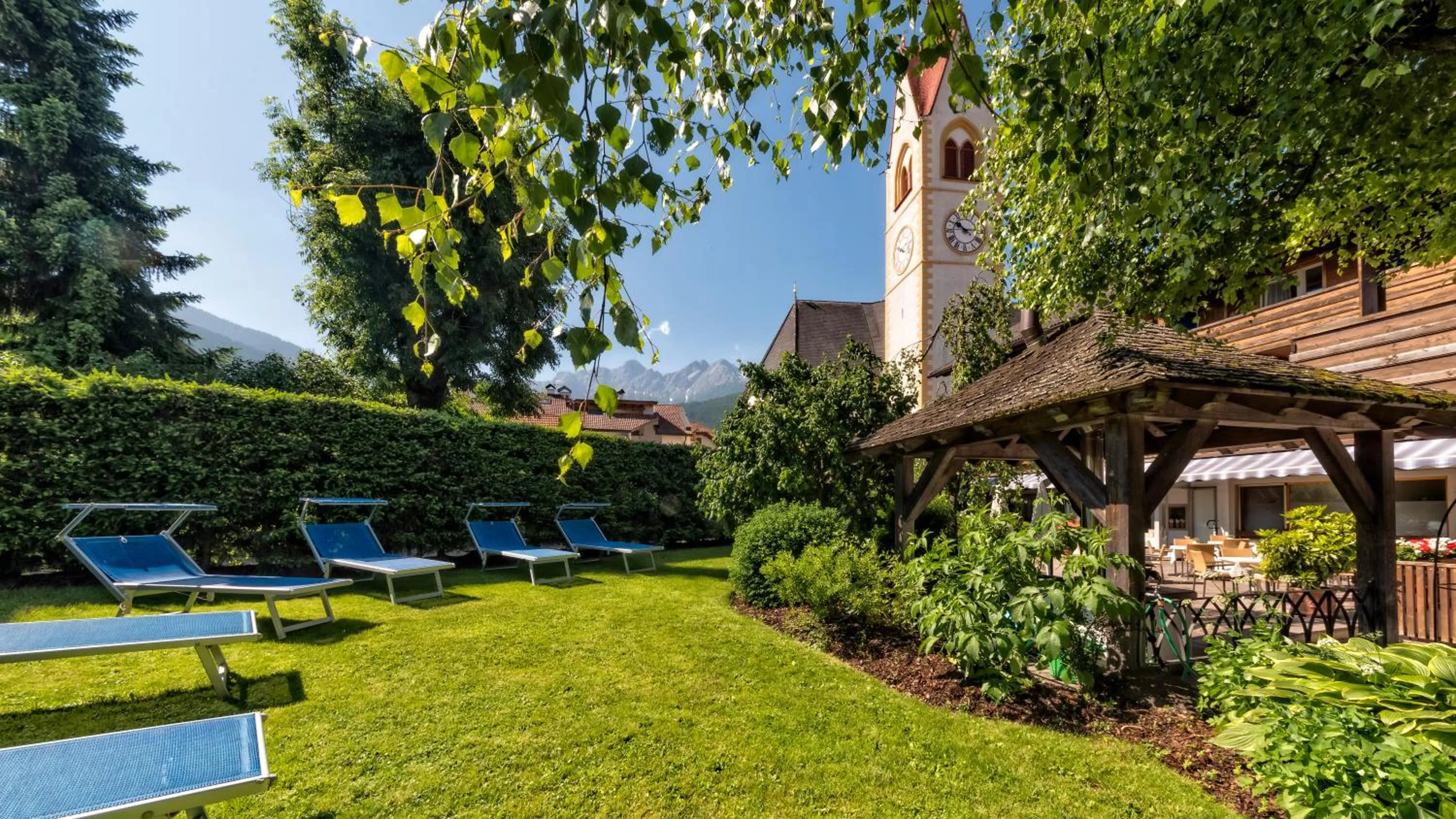 Garden in Geniesserhotel Messnerwirt Olang