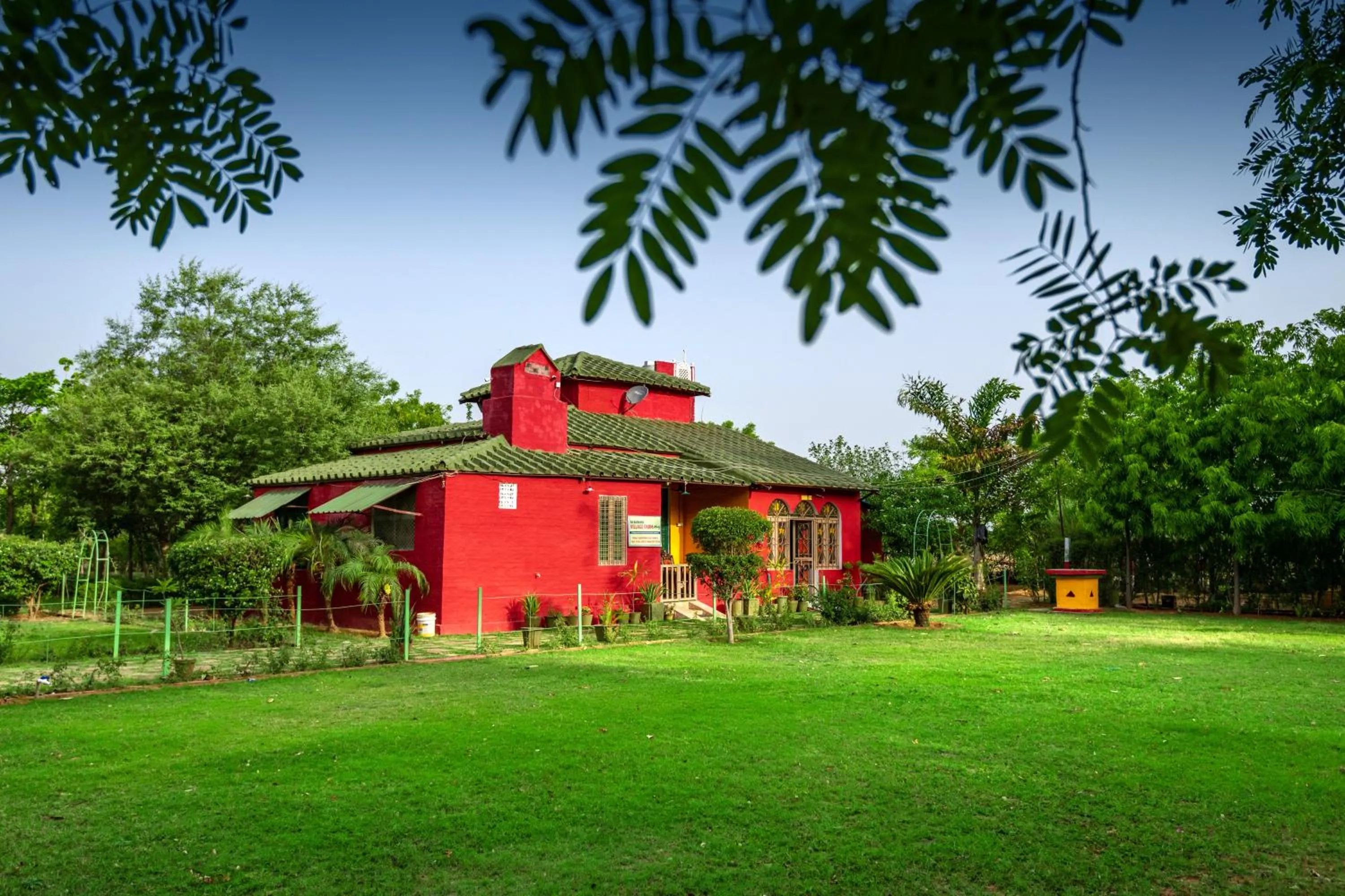 Garden view in An Authentic Village Farm
