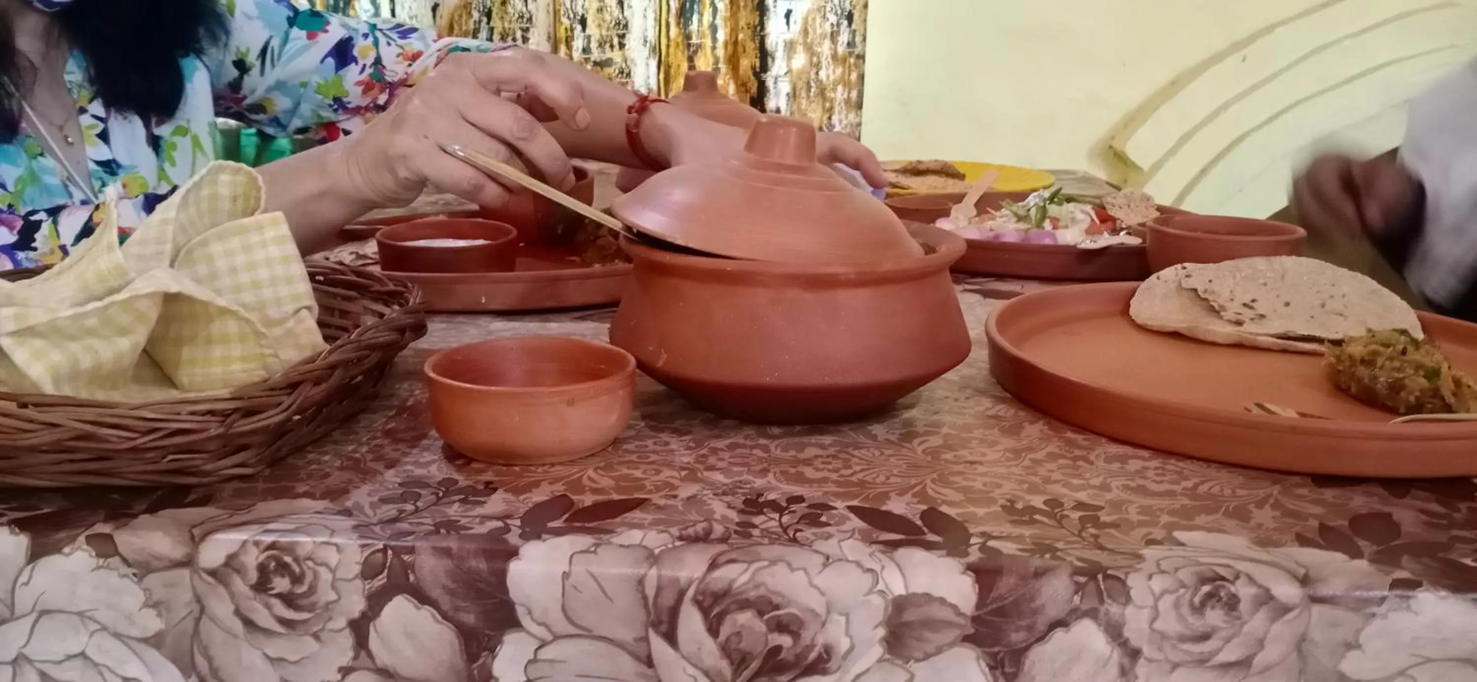 Food in An Authentic Village Farm