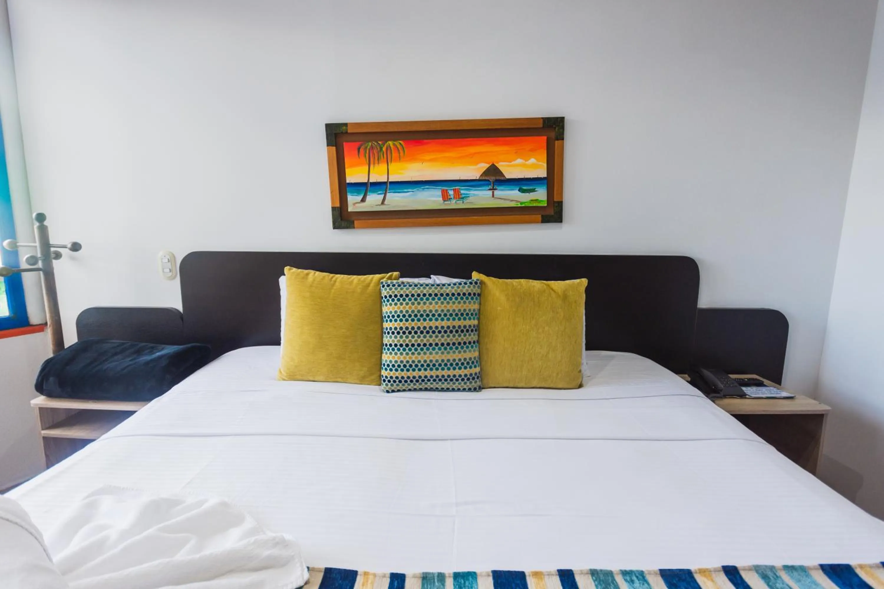 Bed in Hotel Guatatur