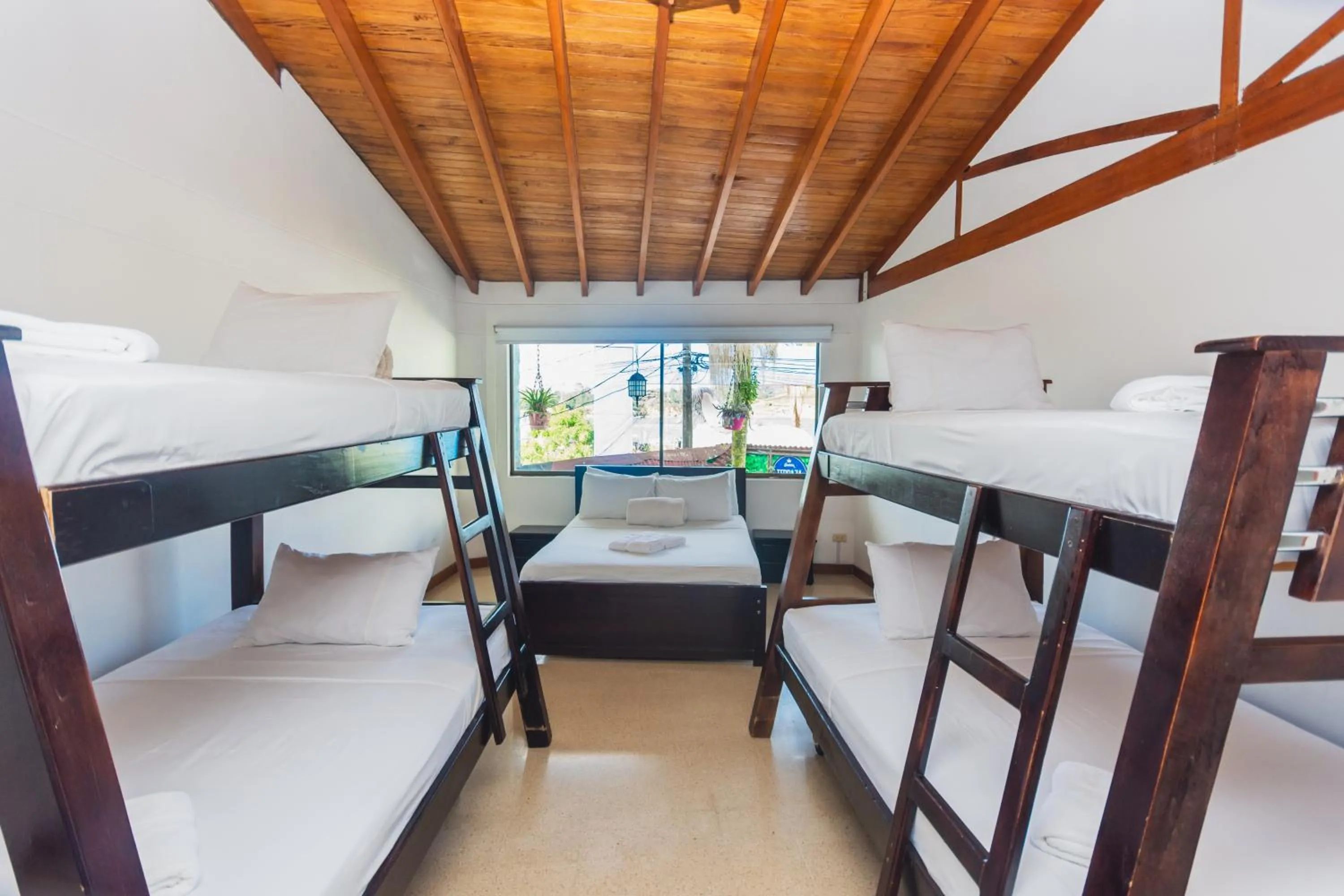 Bed in Hotel Guatatur