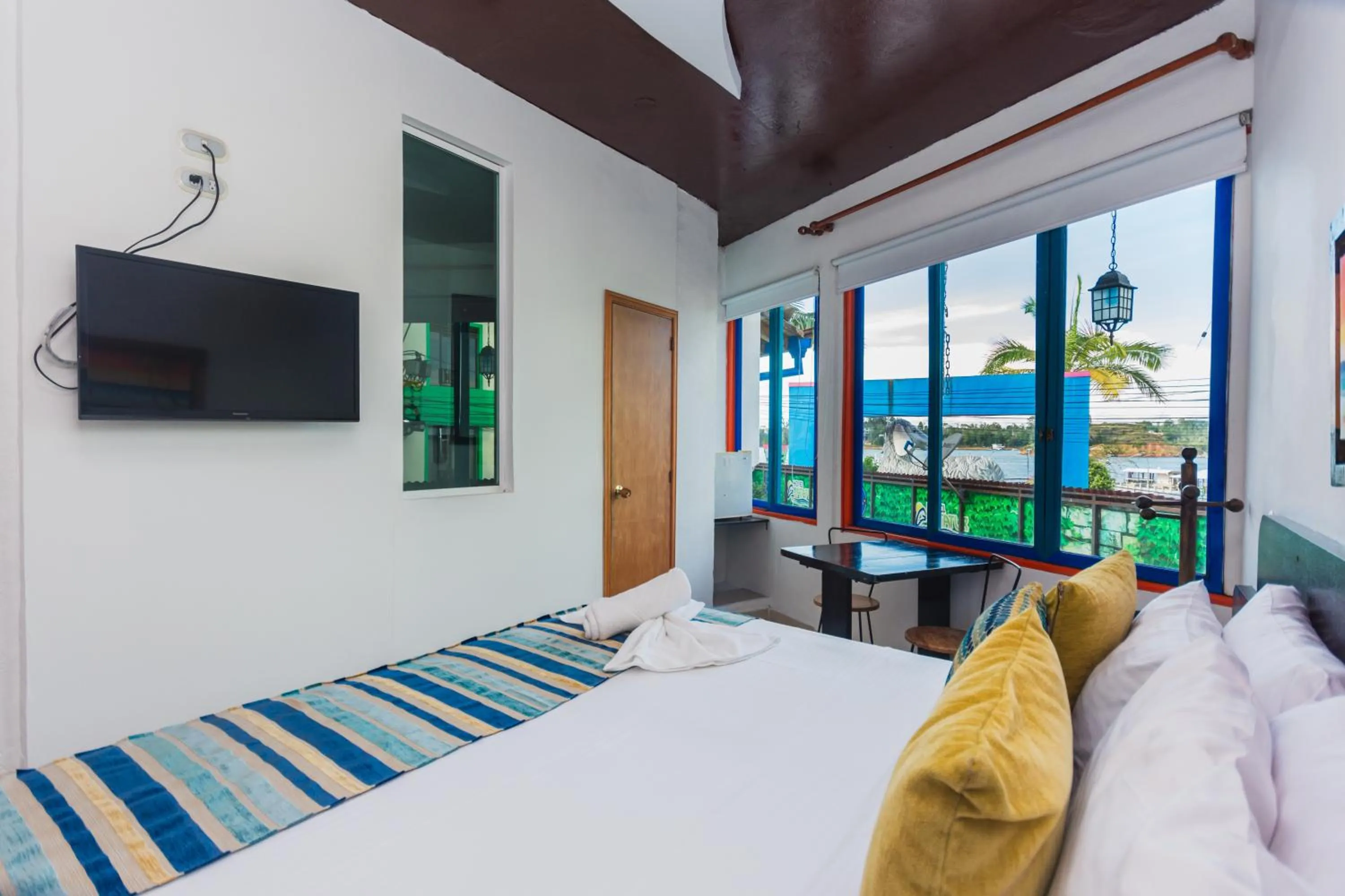 Bed in Hotel Guatatur